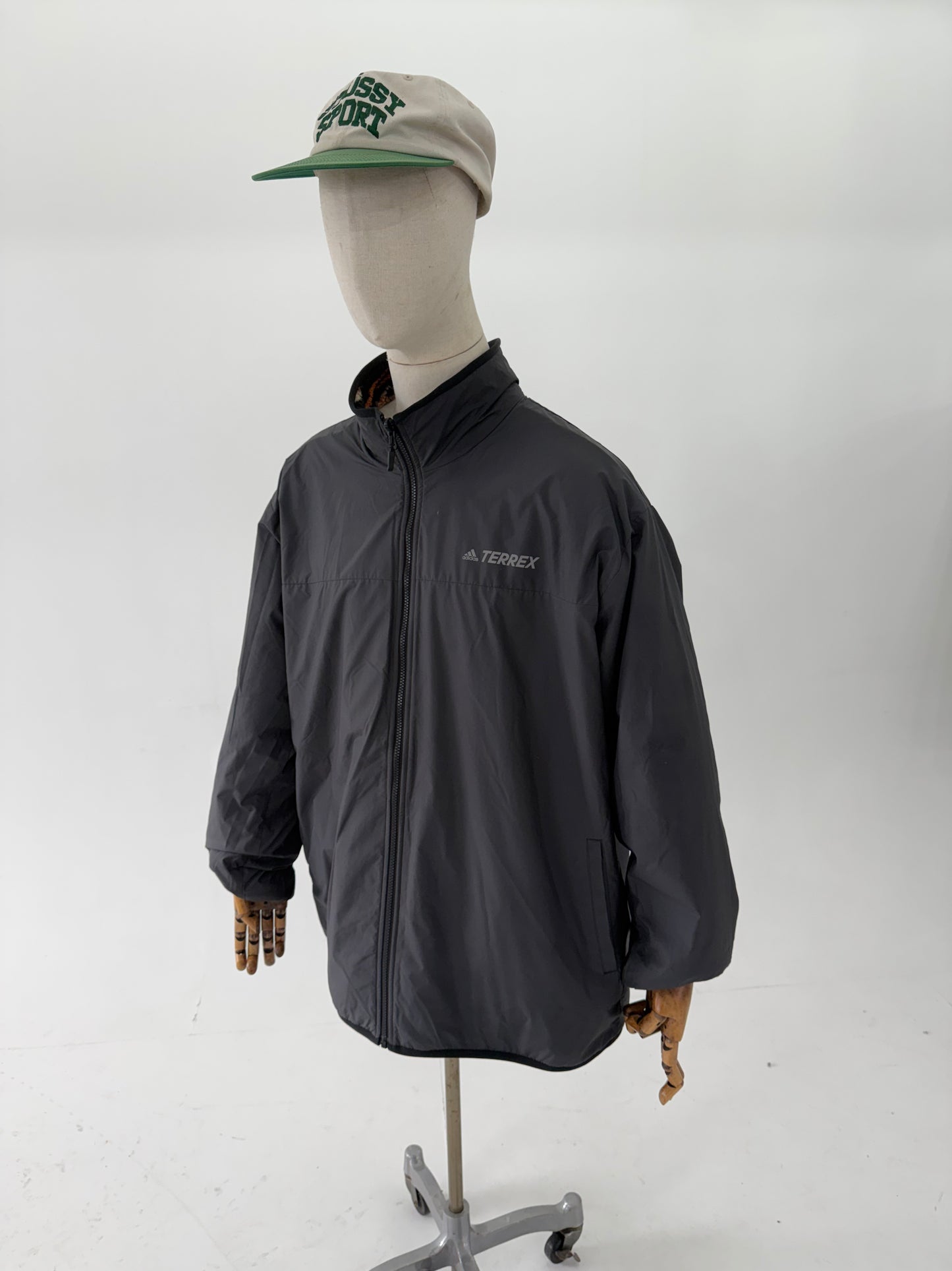 Adidas Terrex Reverse-able sherpa fleece jacket (XXL)