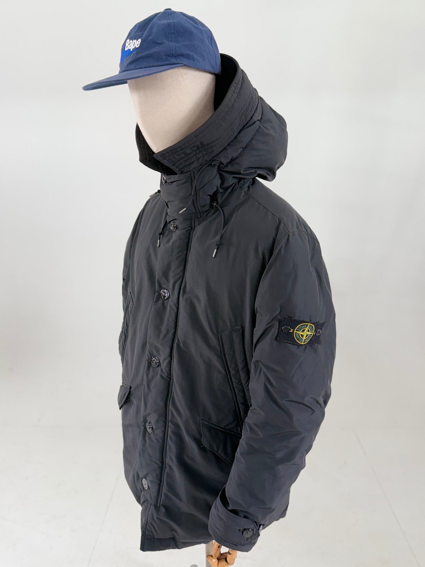 2016 Stone Island Micro Reps Down Parka - XL