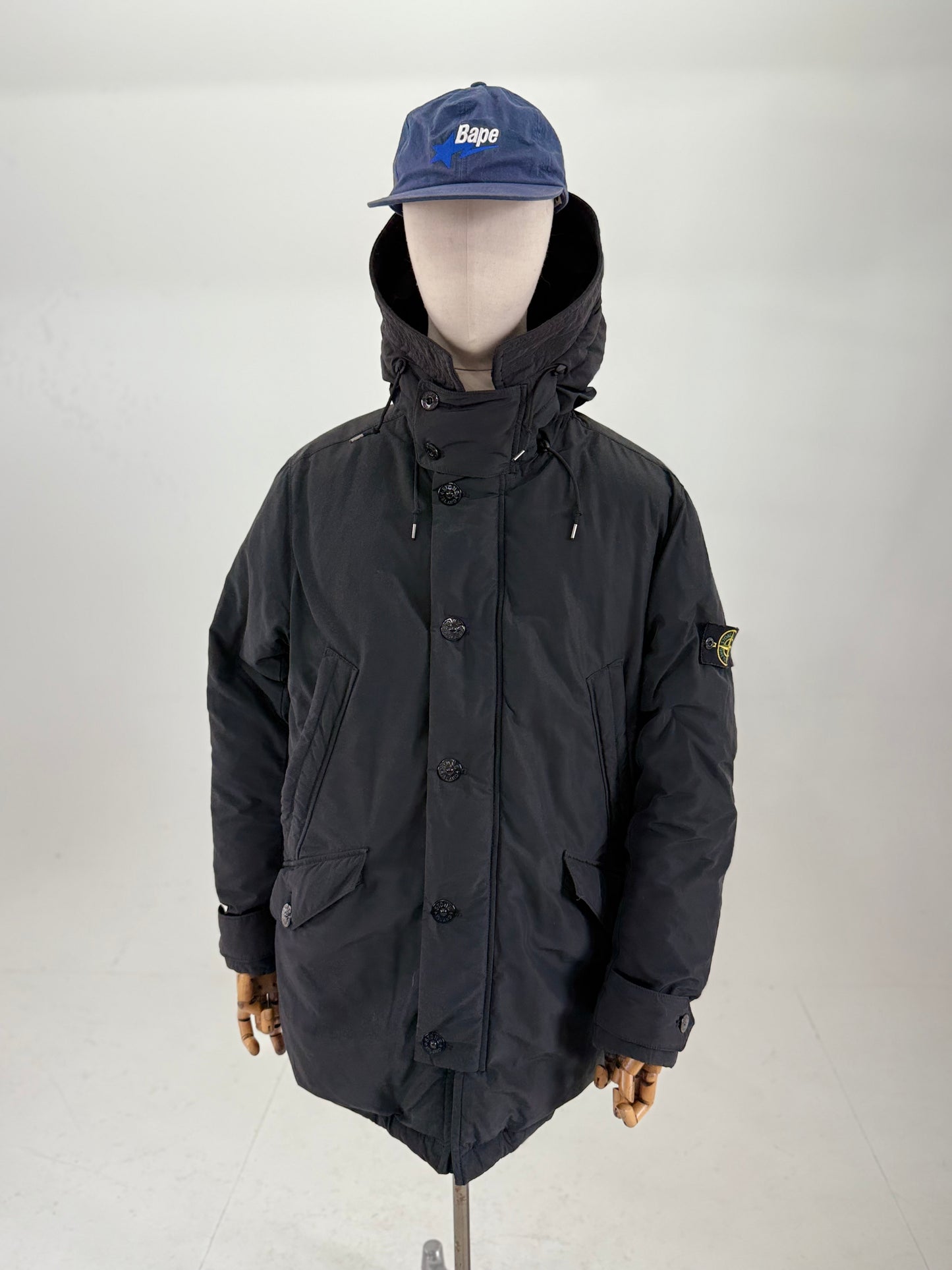 2016 Stone Island Micro Reps Down Parka - XL