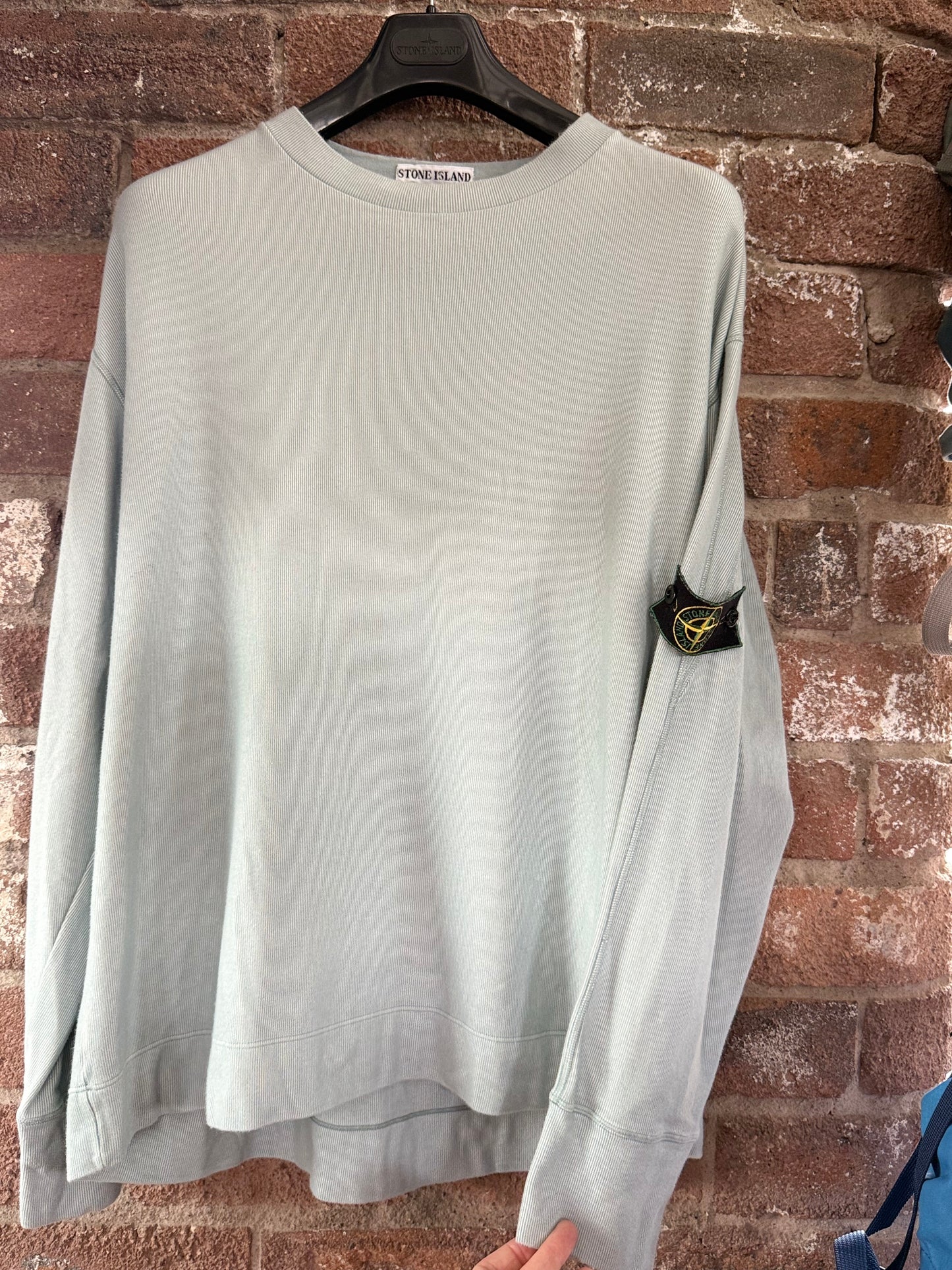 00 Stone Island stripe sweatshirt by Paul Harvey (XXL)