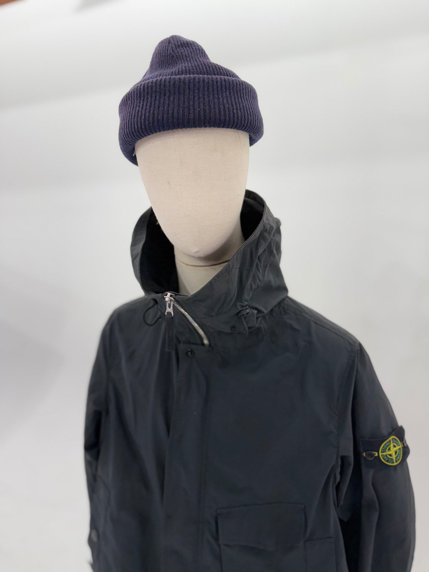 2021 Stone Island Micro Reps parka (Large)