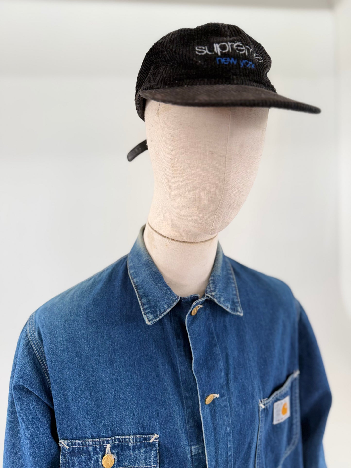1989 Carhartt 100th Anniversary denim chore jacket Medium