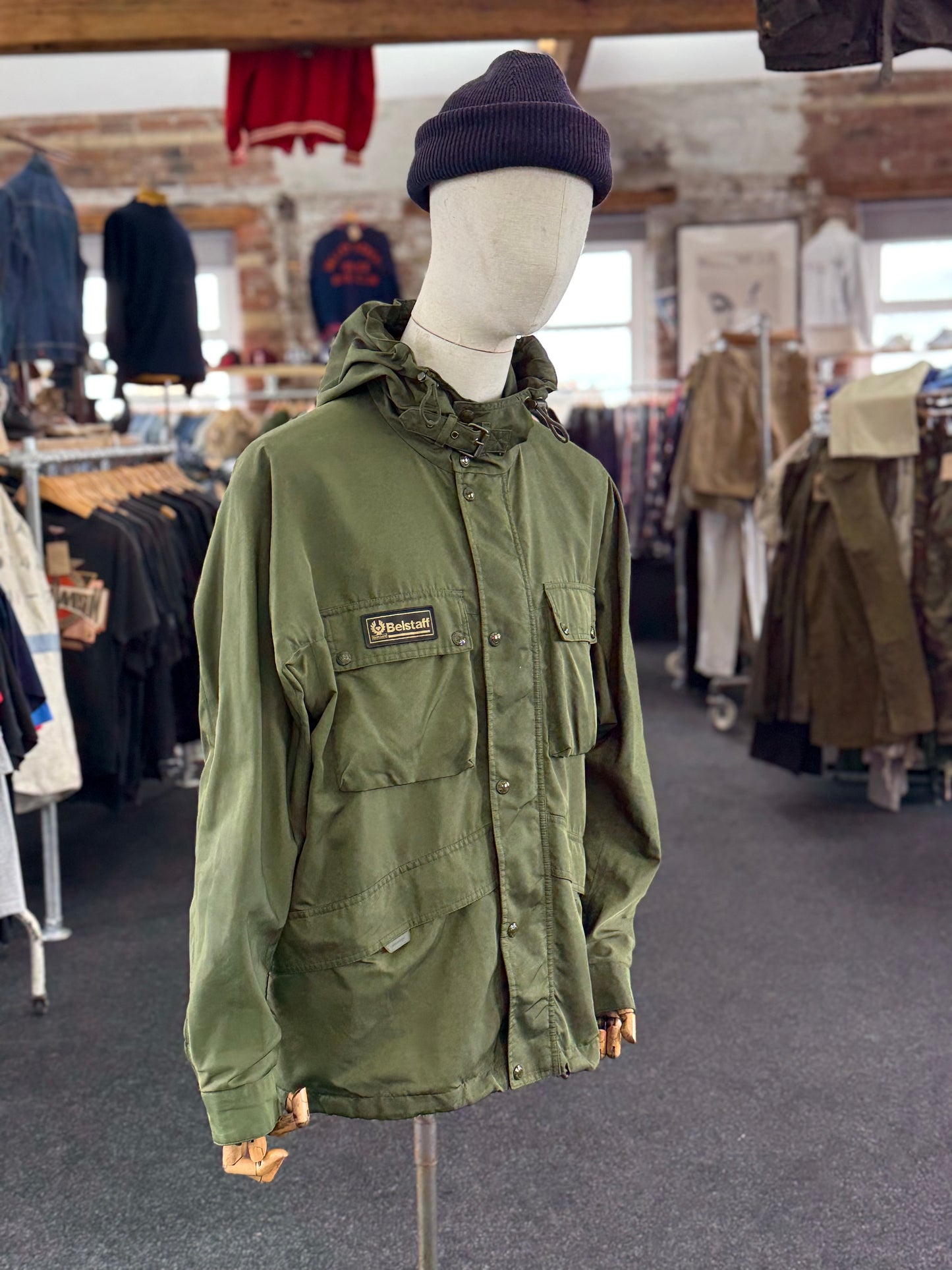 Belstaff Dual Parka - Rifle Green (UK 40)