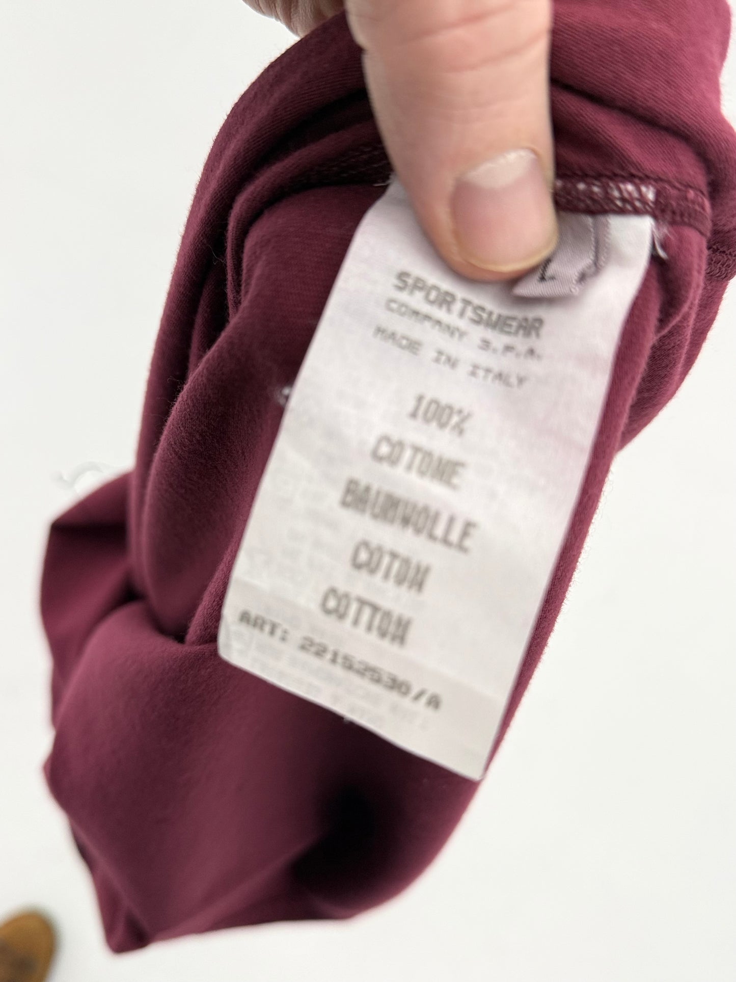 1995 Stone Island Marina long sleeve Tshirt (Large)