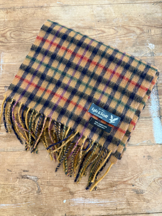 Lyle & Scott 100% Lambswool scarf