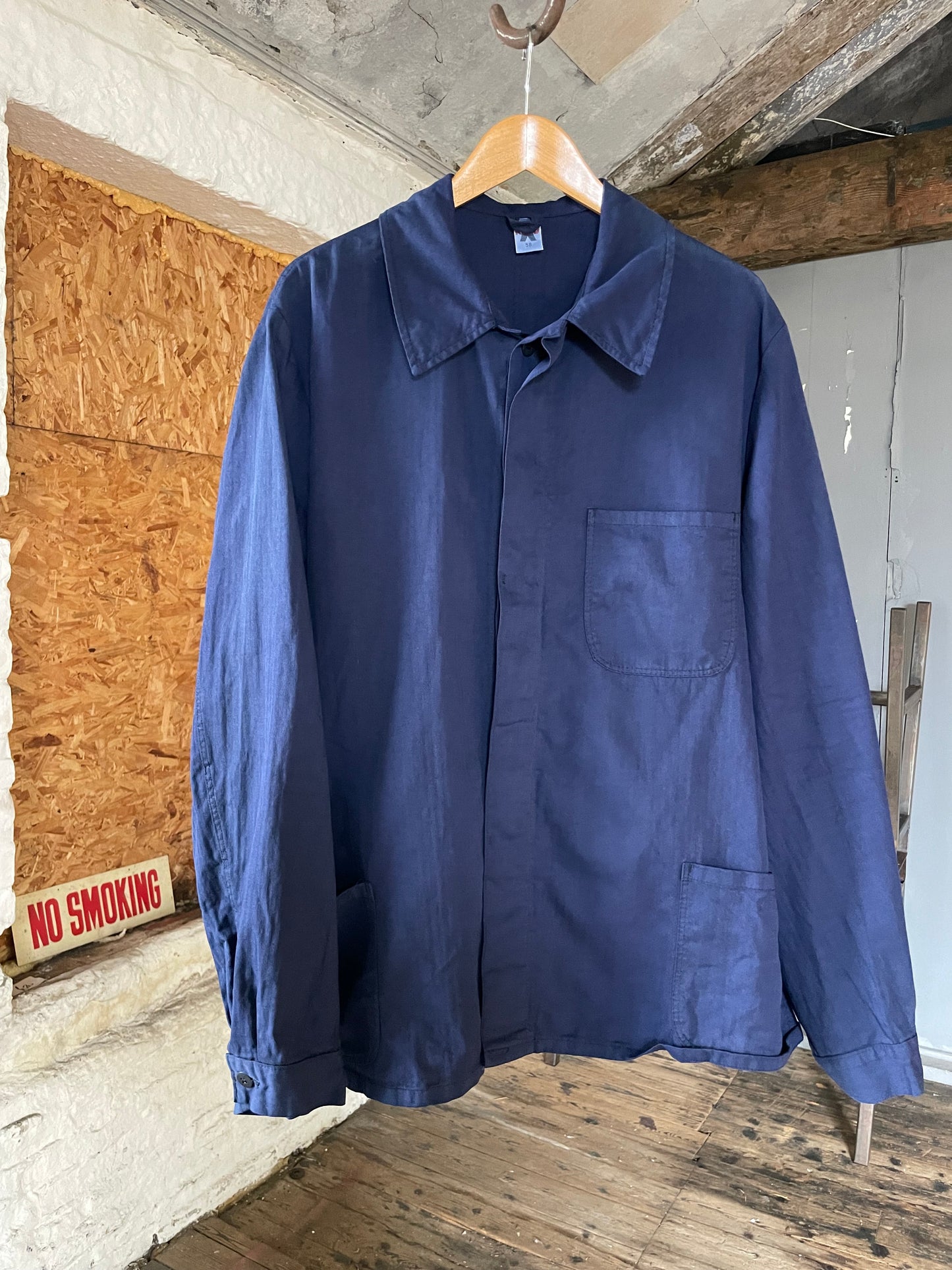 Herringbone Cotton chore shirt (XL)