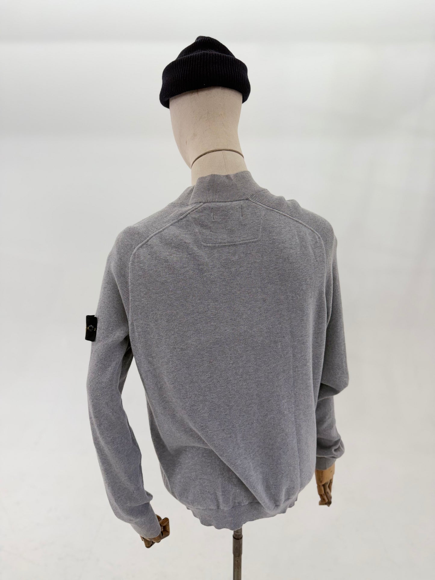 Stone Island grey cardigan (XL)