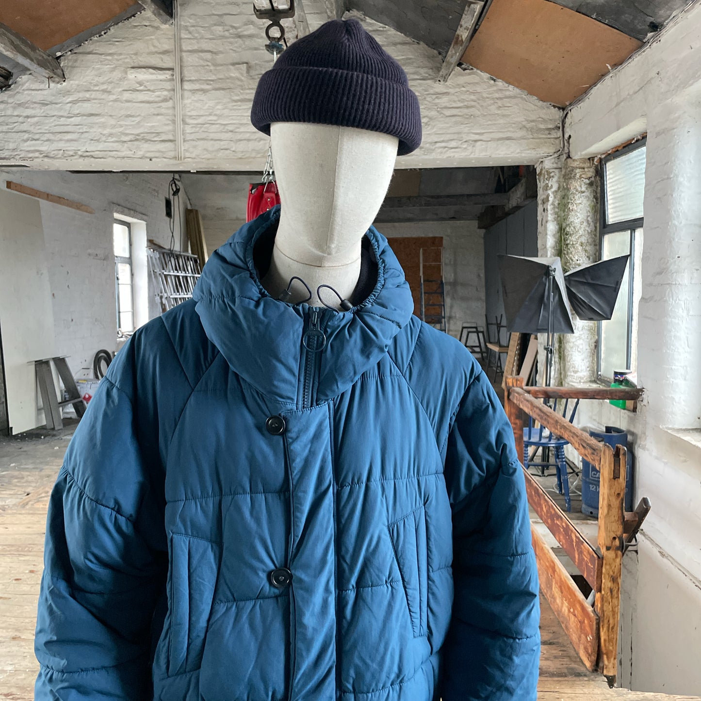 Barbour Alpine Quilt puffer jacket (L)