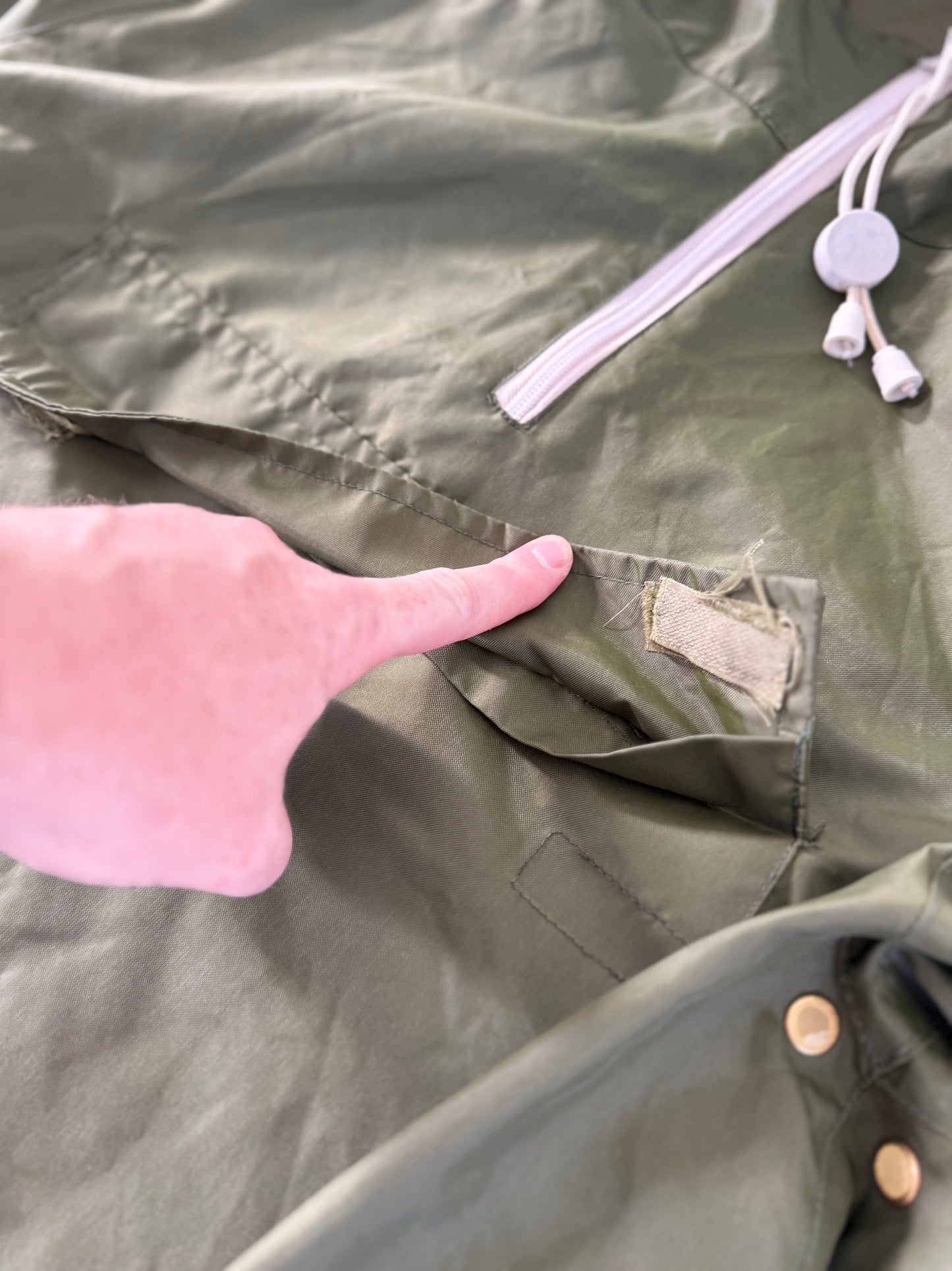 1970s Belstaff Chris Bonnington PU hiking smock cagoule(XL)
