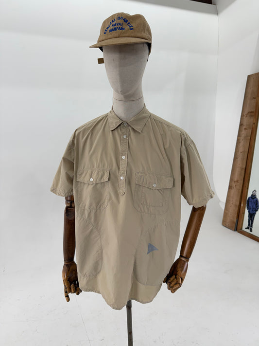 And Wander Cordura Typewriter S/S Overshirt (XXL)