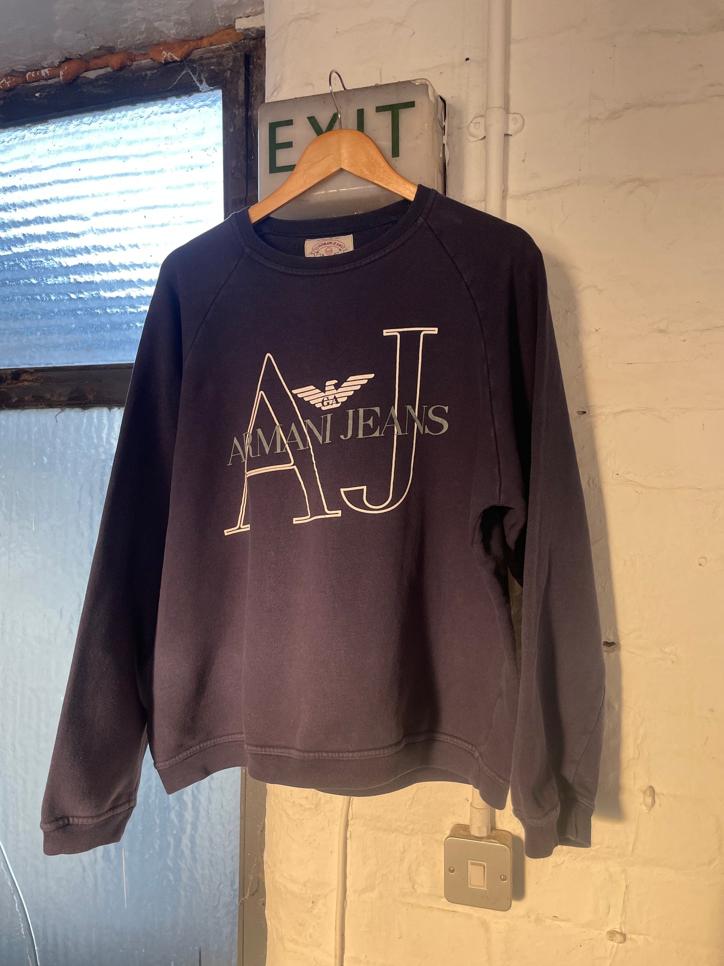 90s Armani Jeans sweatshirt (L)