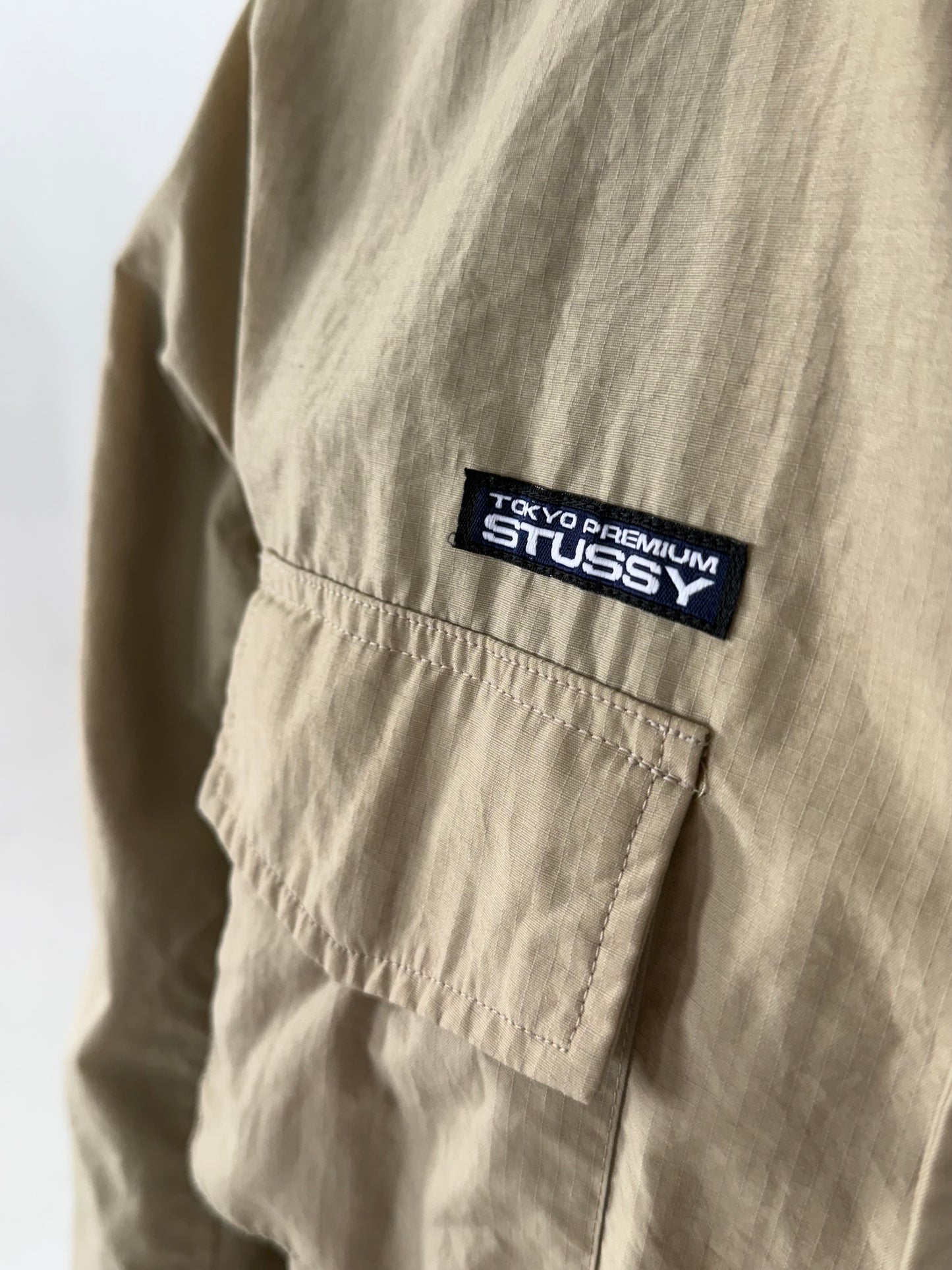 Vintage 90s Stüssy Japan M65 field jacket Large