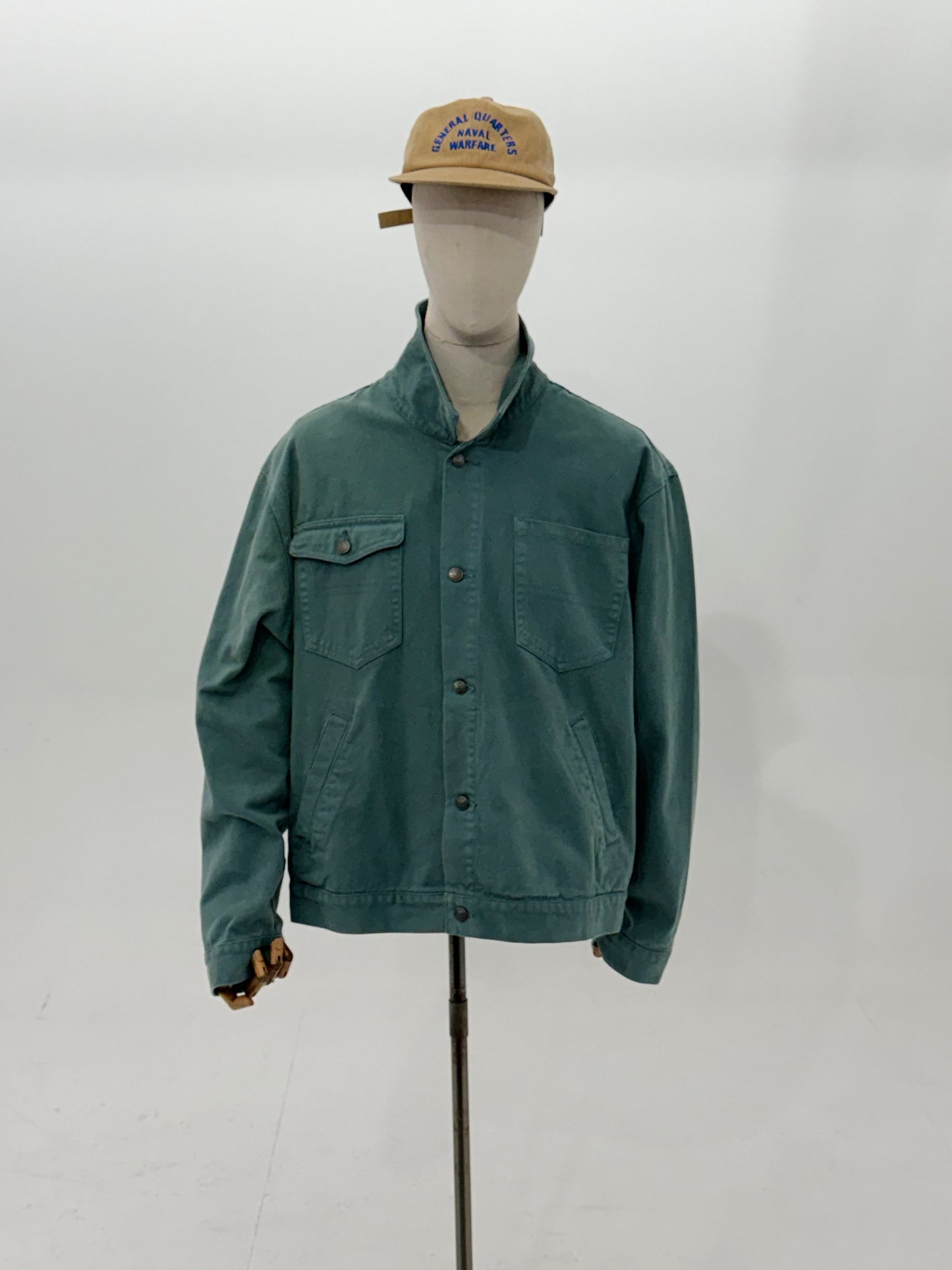 Adsum Overdyed denim jacket (XXL)