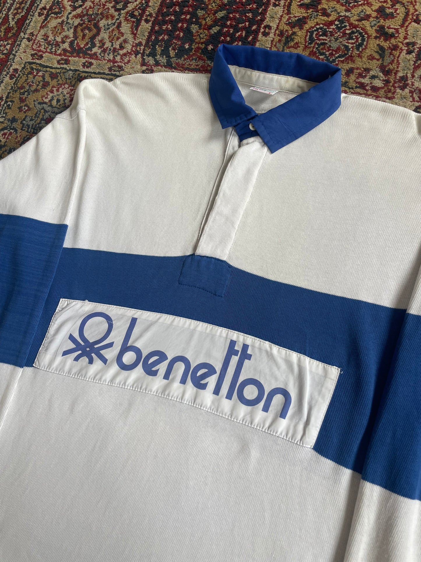 Original 80s Benetton Rugby shirt (S)