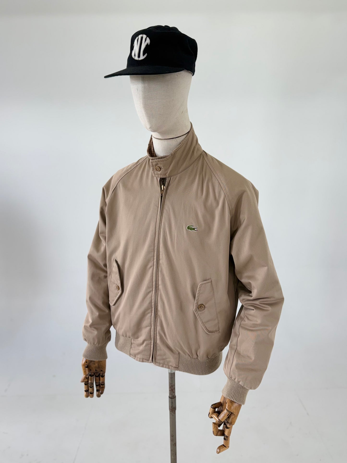 1970s Lacoste reversible Harrington jacket - Medium