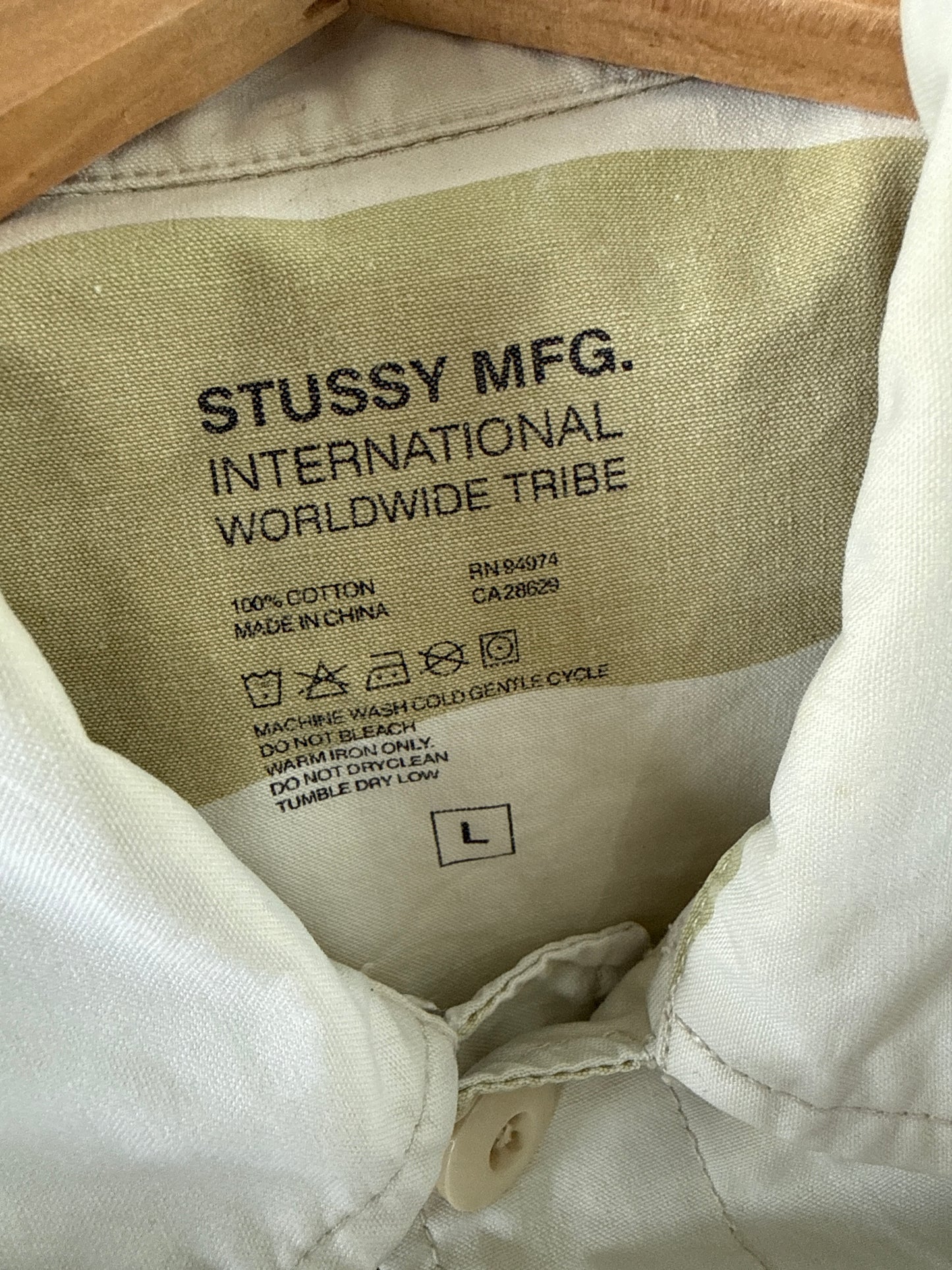 Stussy MFG camo jungle jacket (Medium)