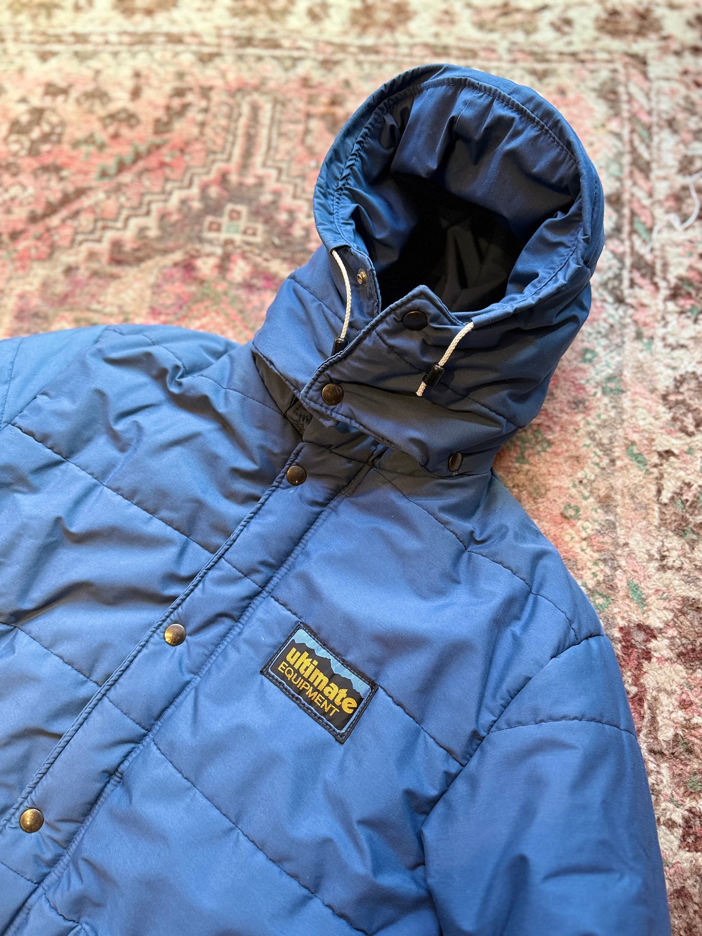 1980s Ultimate Equipment bubble jacket- Medium