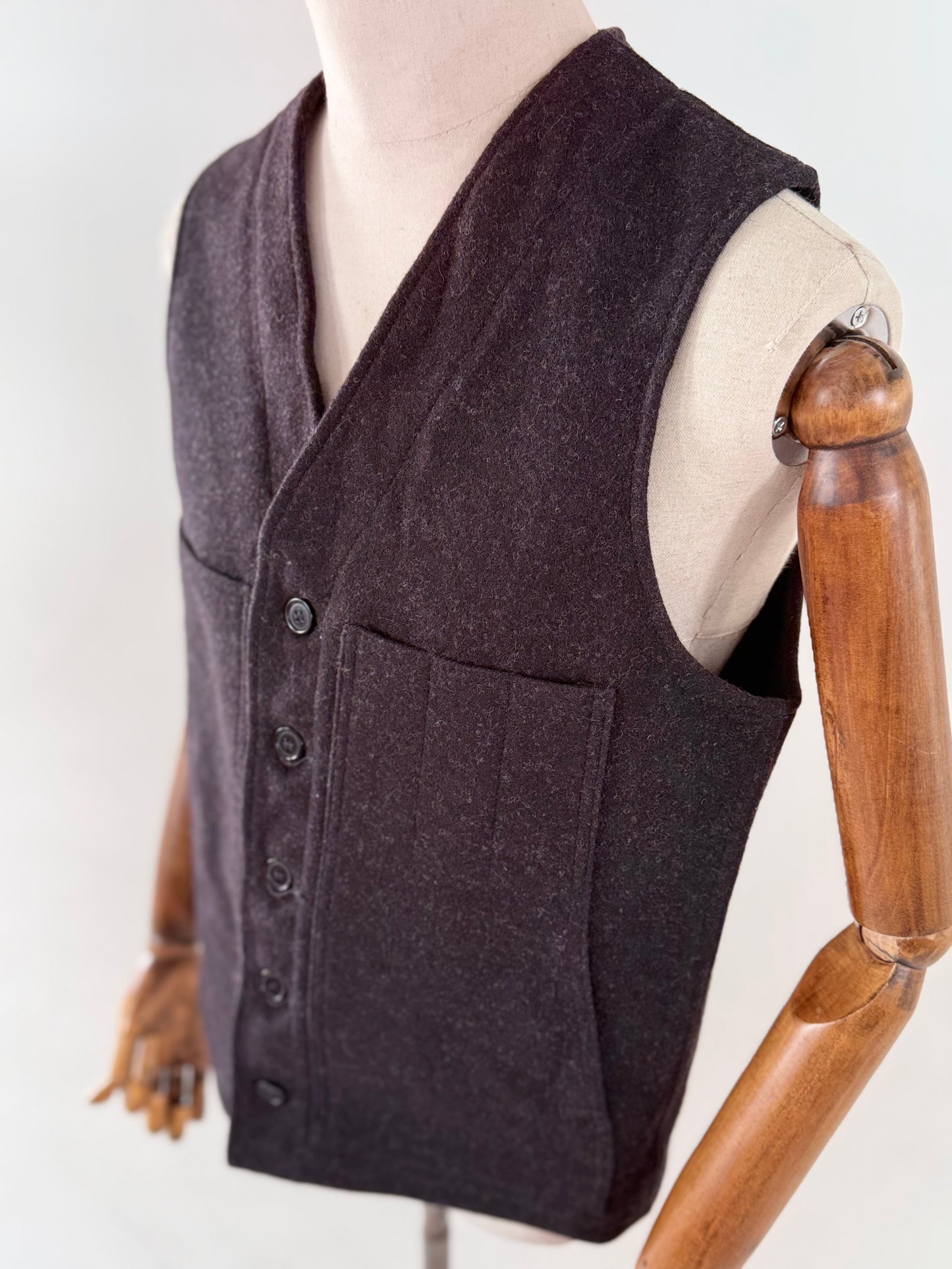 Vintage Filson Mackinaw wool vest - 40”