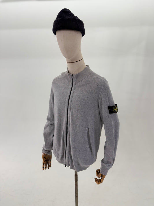 Stone Island grey cardigan (XL)