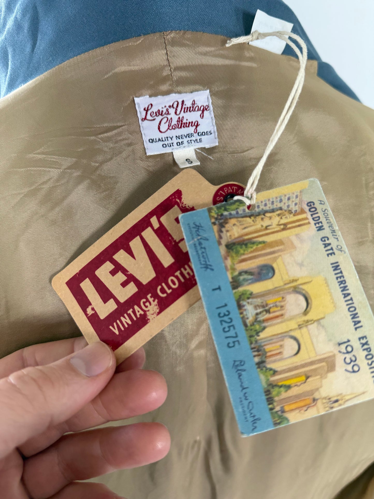 2014 Levi’s LVC ‘Suburbian Cowboy’ rodeo jacket (S)