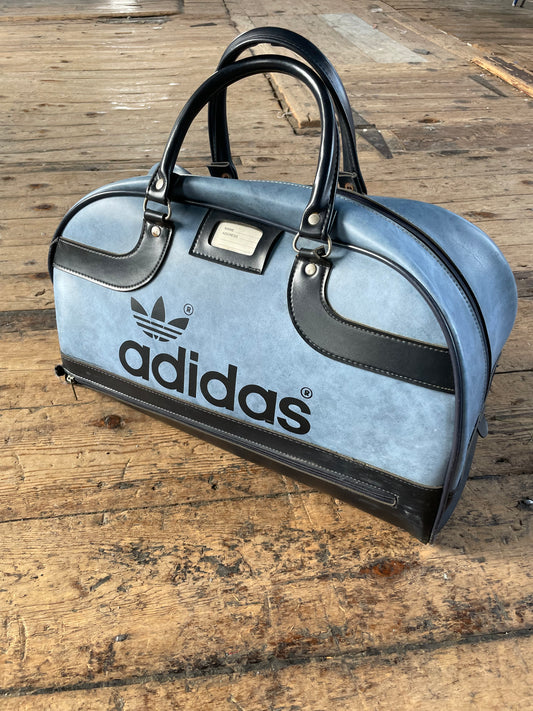 1970s Adidas Peter Black Holdall bag