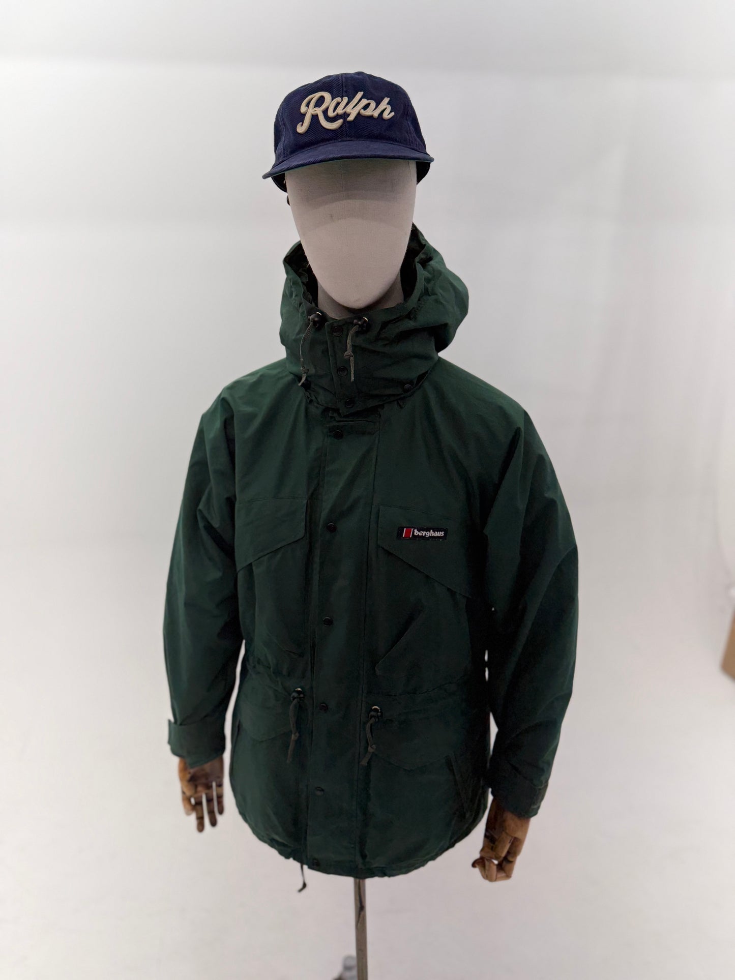 90s Berghaus Blizzard Dacron White Heat Parka (Small)