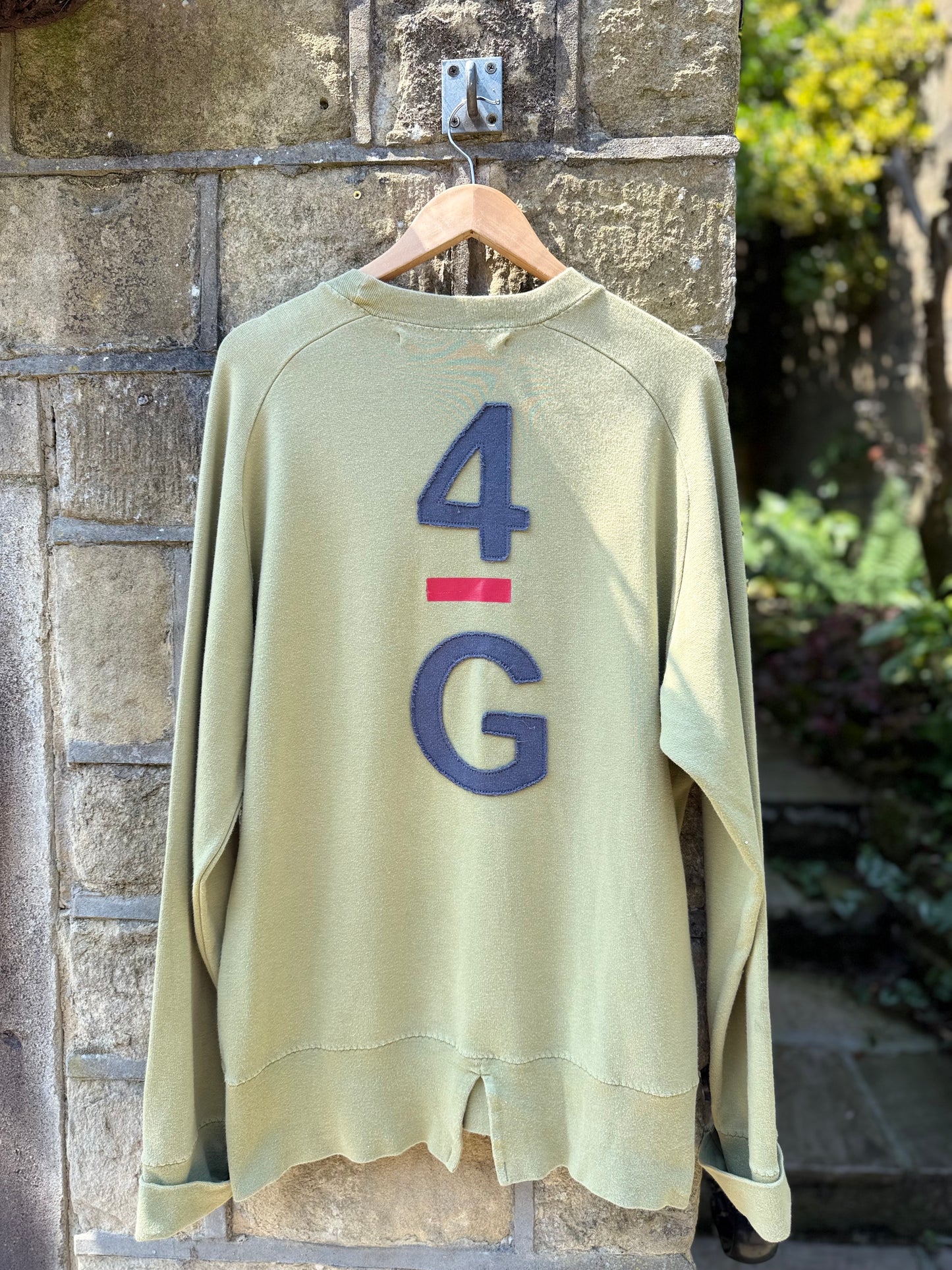 Fake London Genius appliqué sweatshirt XL