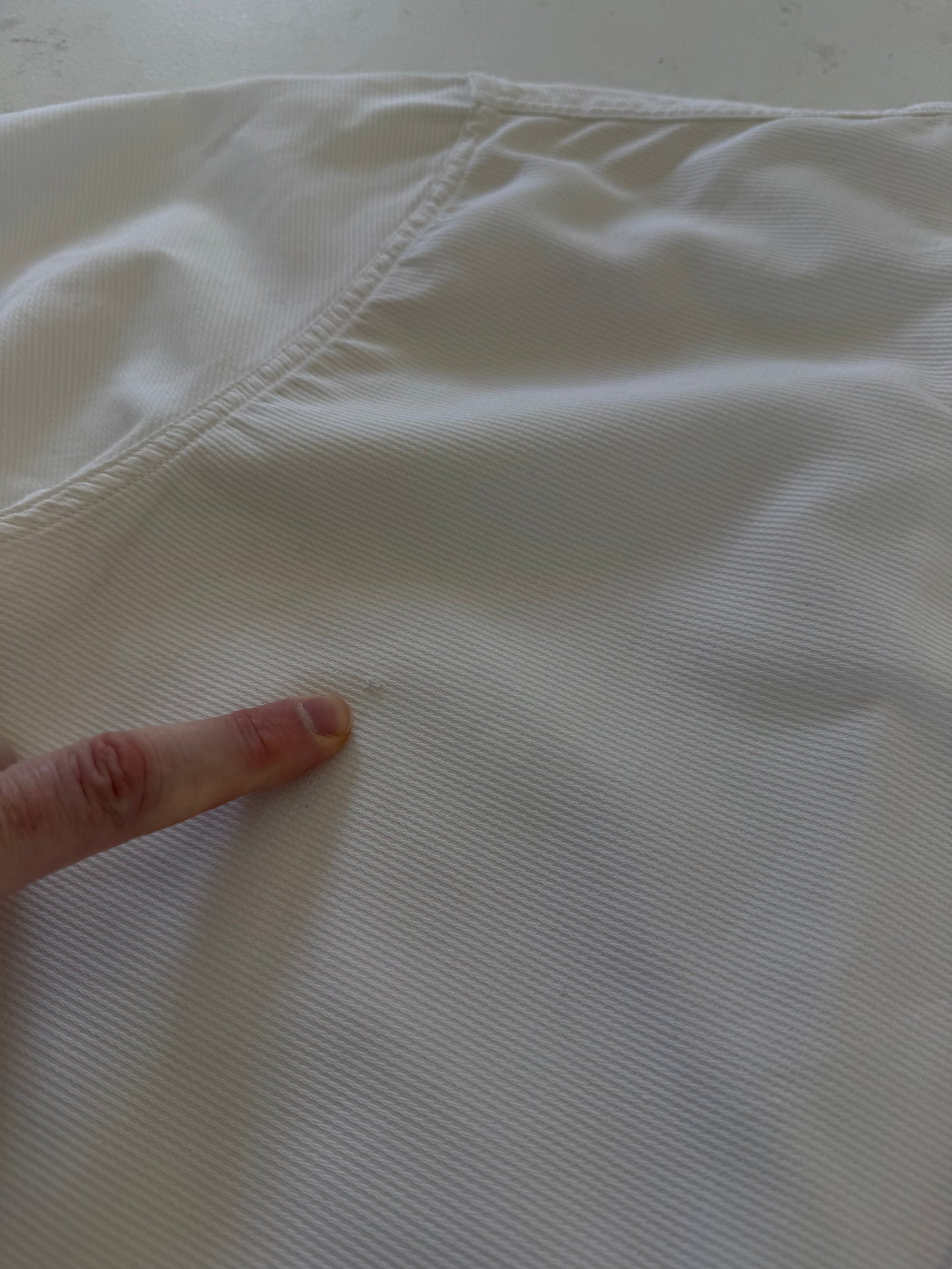 1996 Stone Island Marina waffle cotton shirt (Large)