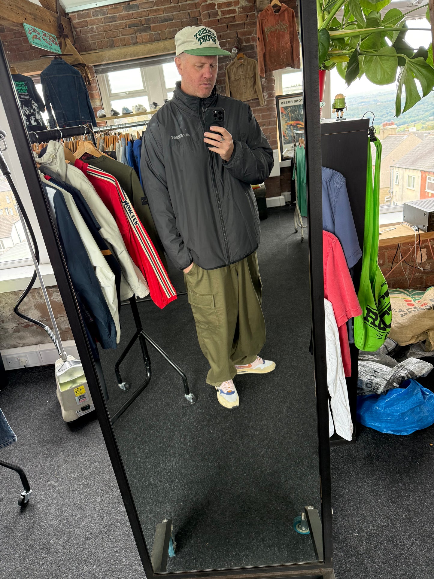 Adidas Terrex Reverse-able sherpa fleece jacket (XXL)