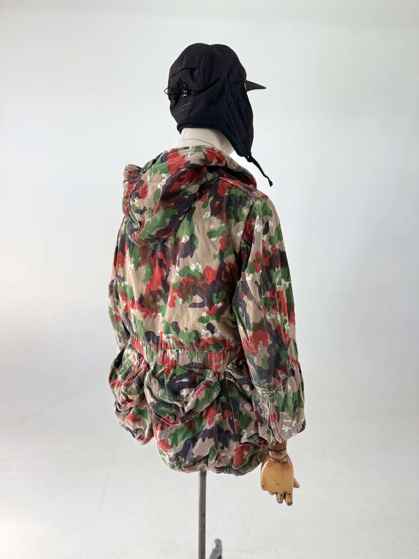 1970s Swiss Alpenflage Sniper parka -  (48) Medium