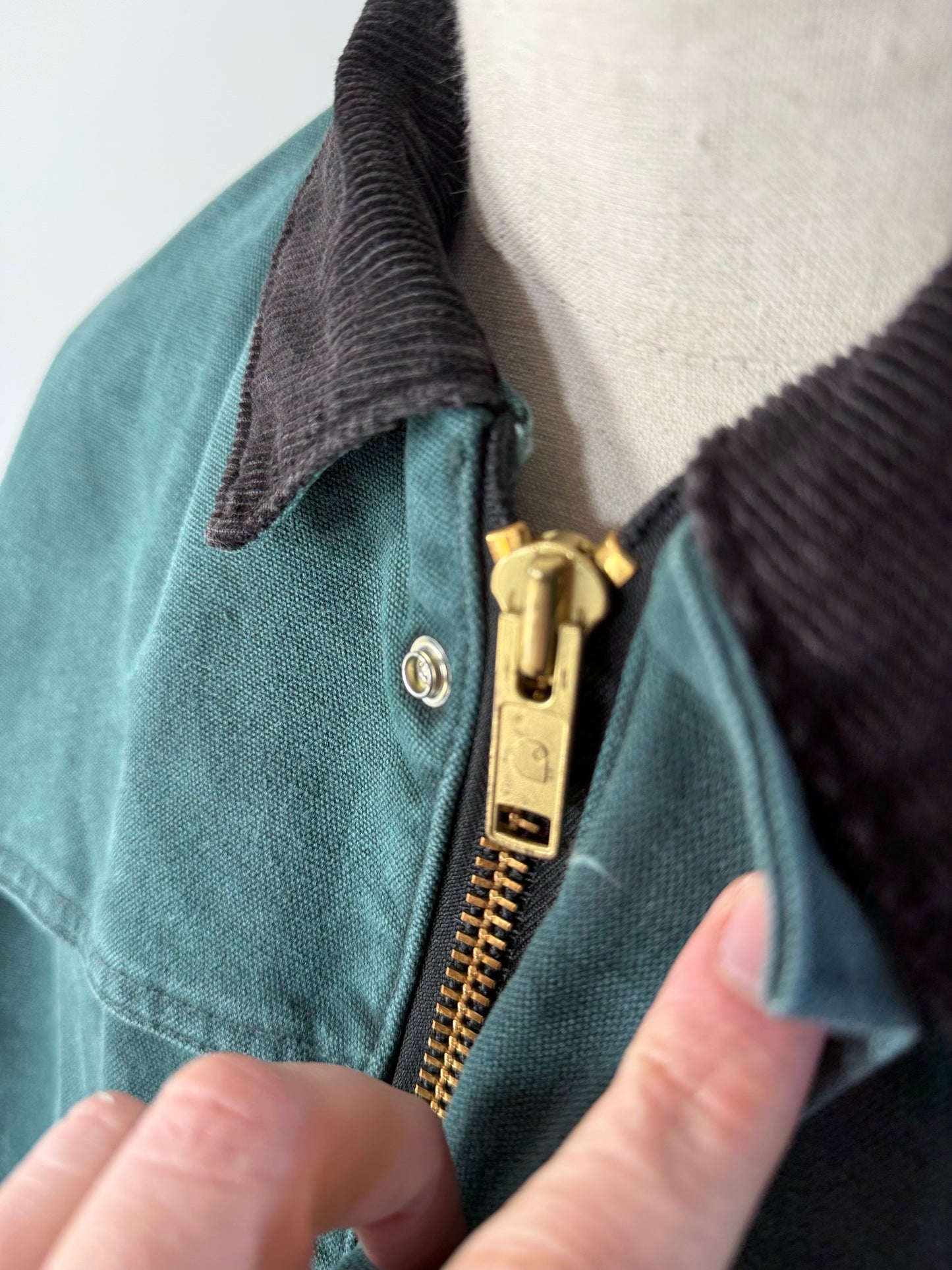 1990s Carhartt C10 Barn jacket Heritage Green (XL)