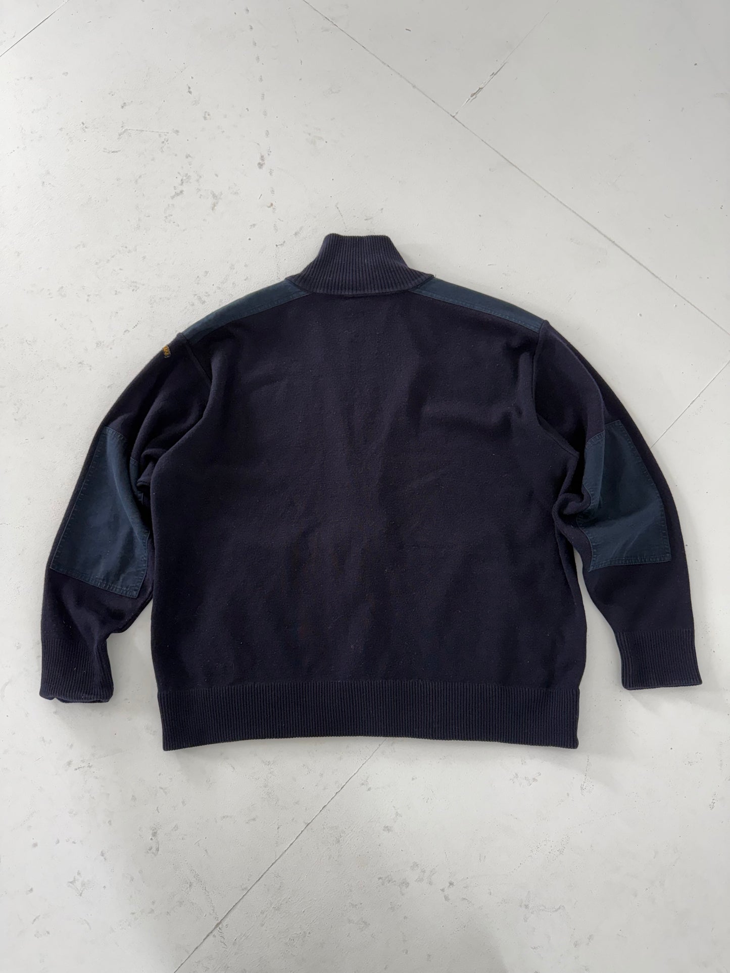 1990s Paul & Shark Yachting zip cardigan (M)
