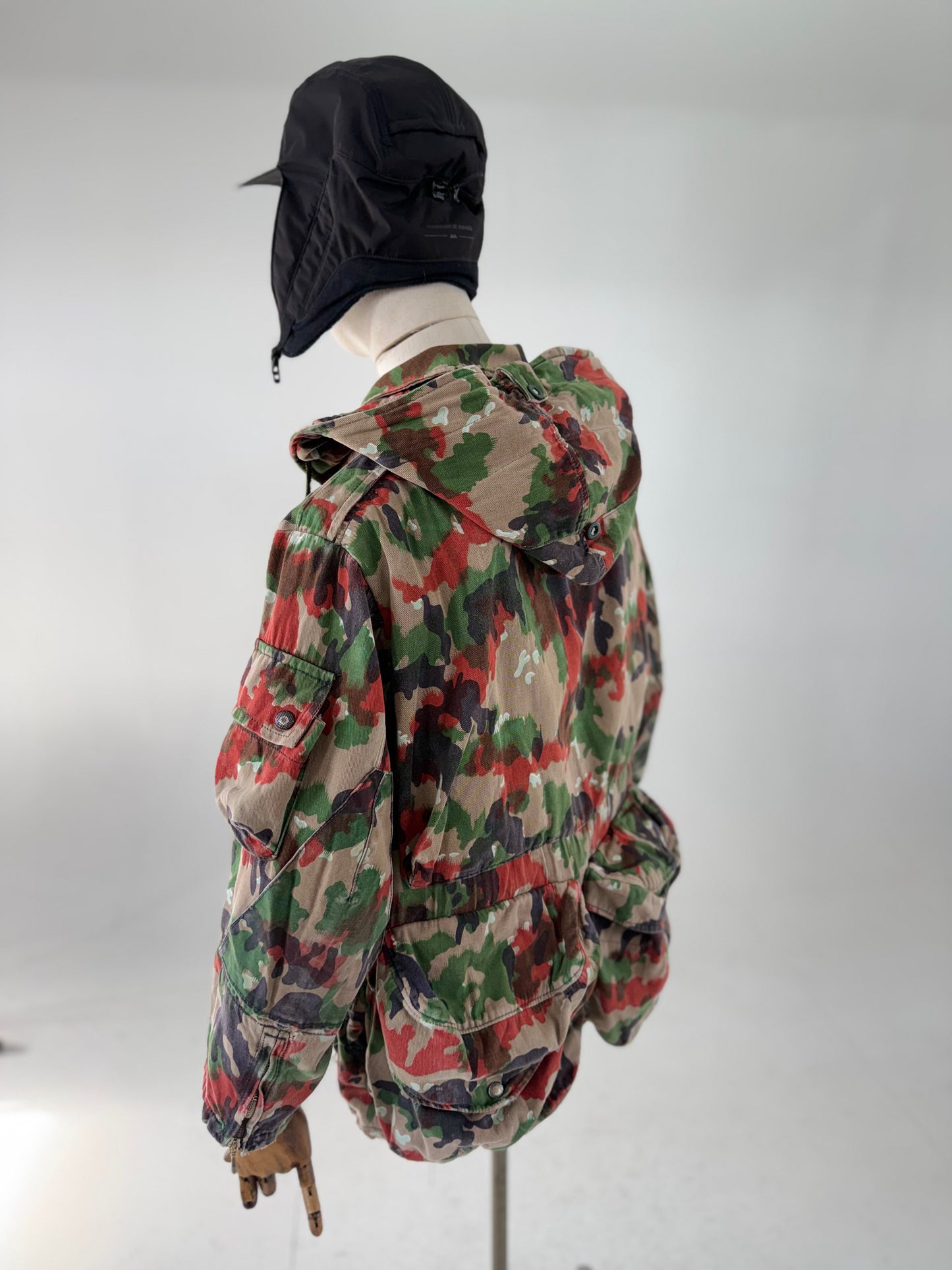 1970s Swiss Alpenflage Sniper parka -  (48) Medium