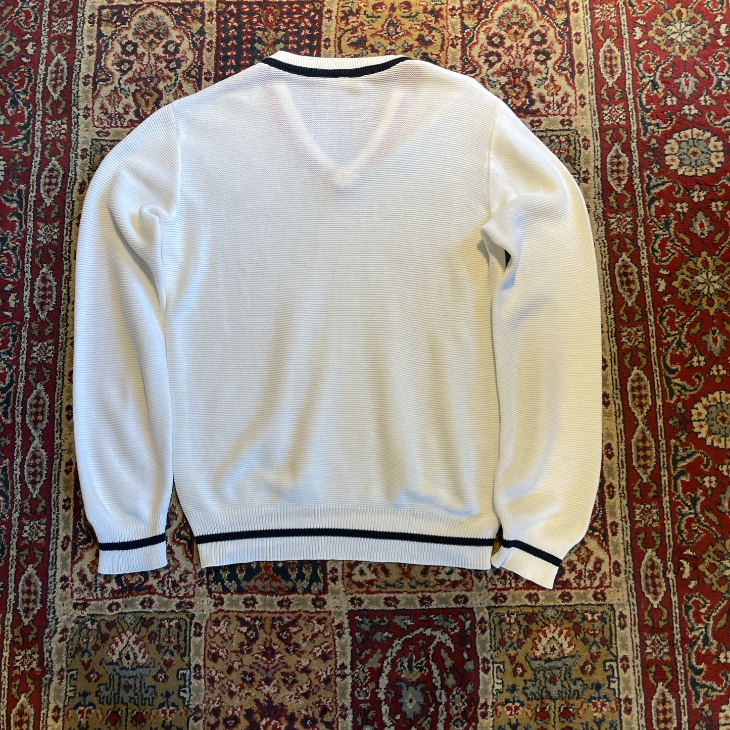 1980s Chemise Lacoste knit jumper  (3)