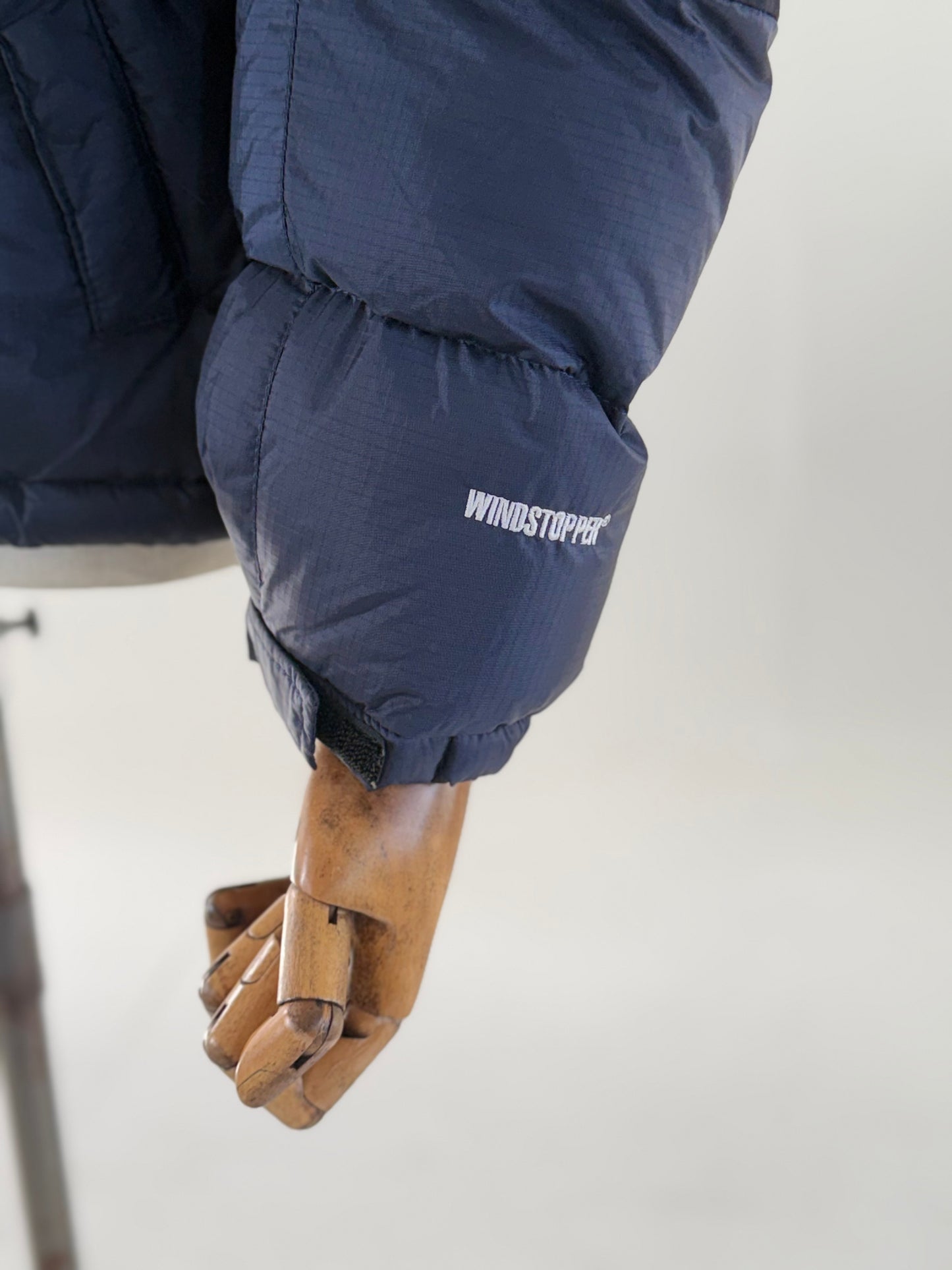 The North Face 700 fill summit series windstopper puffer jacket (S)