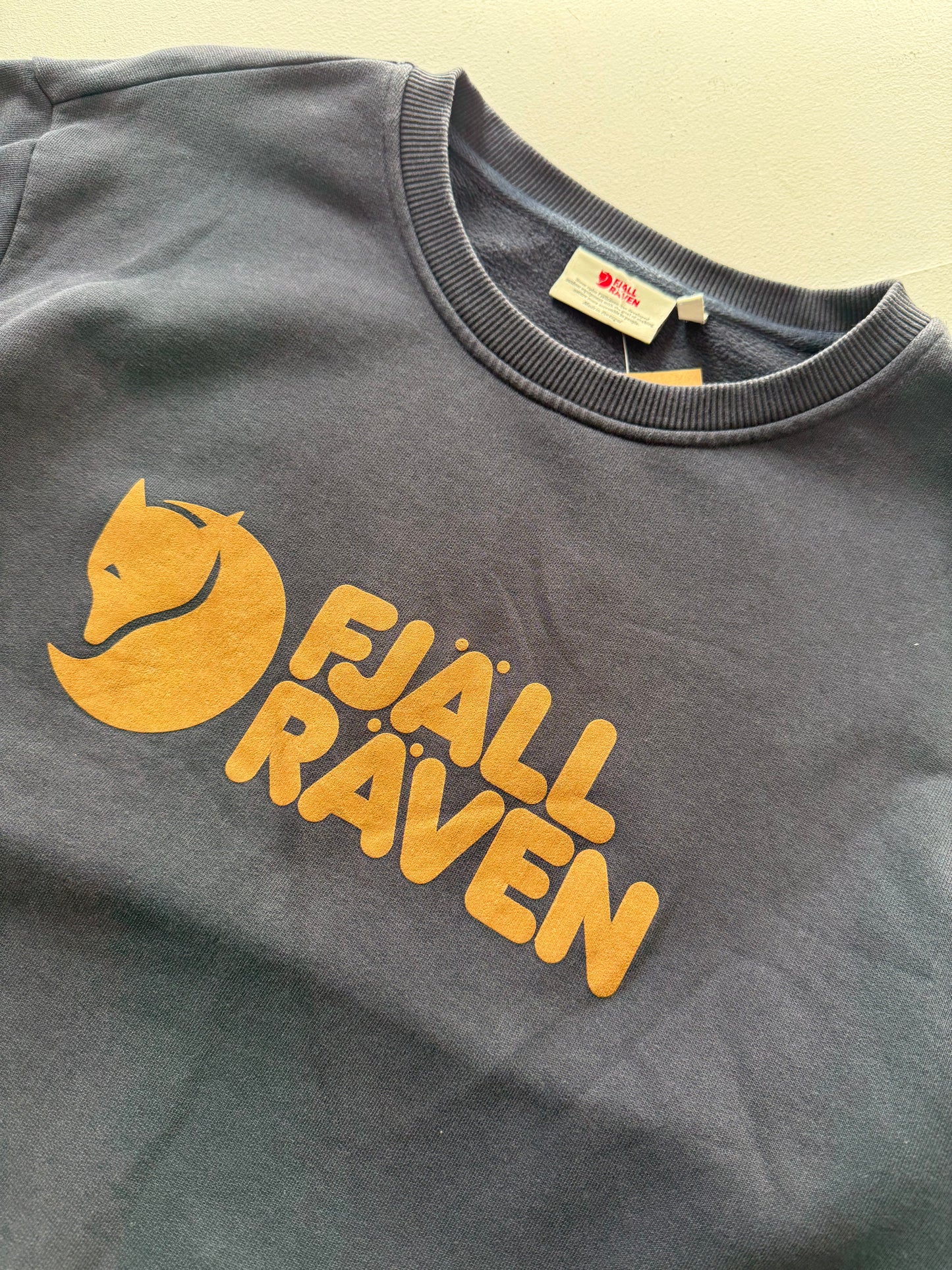Fjällräven Logo sweater - Navy (XXL)