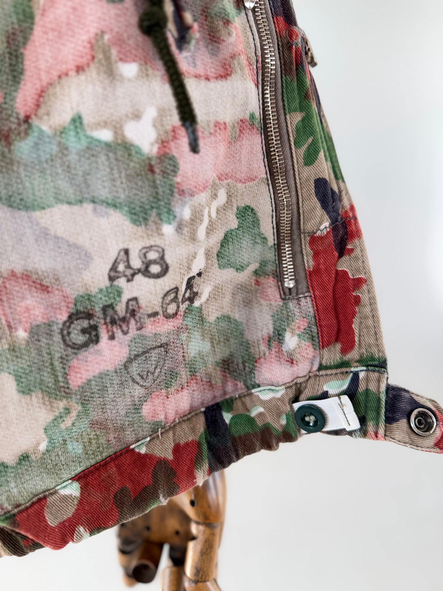 1970s Swiss Alpenflage Sniper parka -  (48) Medium