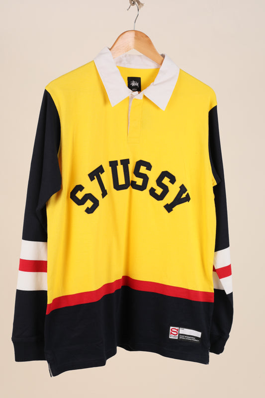 Deadstock Stussy Rugby Arc Polo (M)