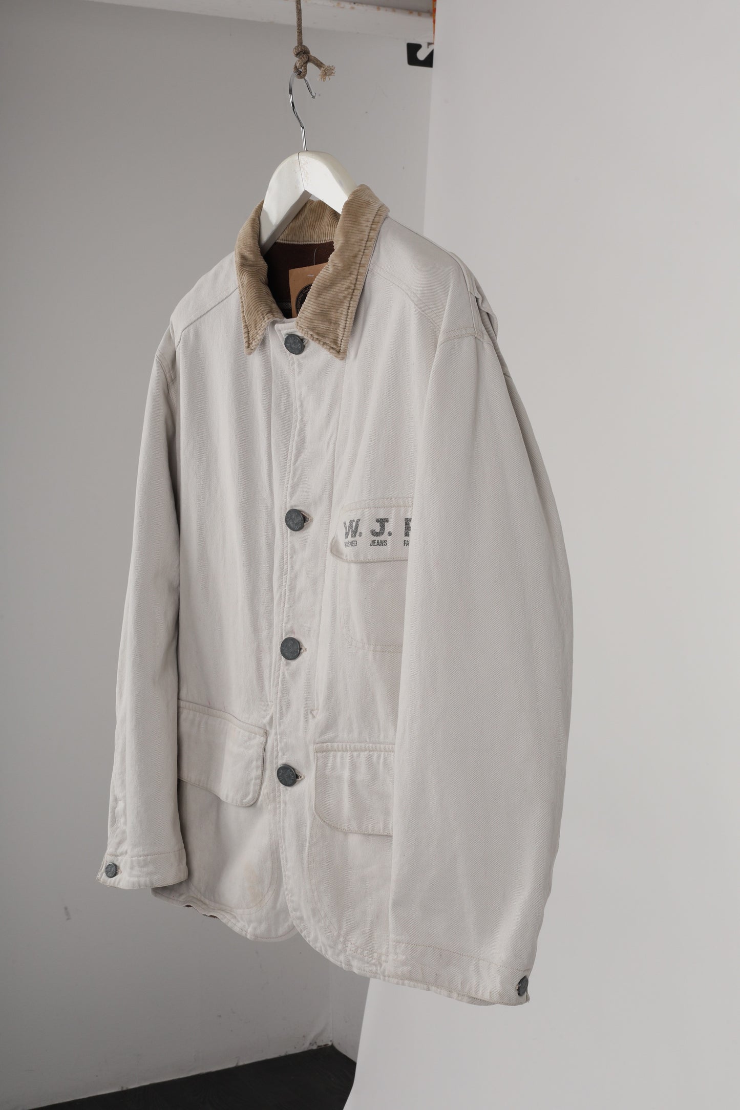 1993 Armani Jeans W.J.F Blanket lined chore jacket