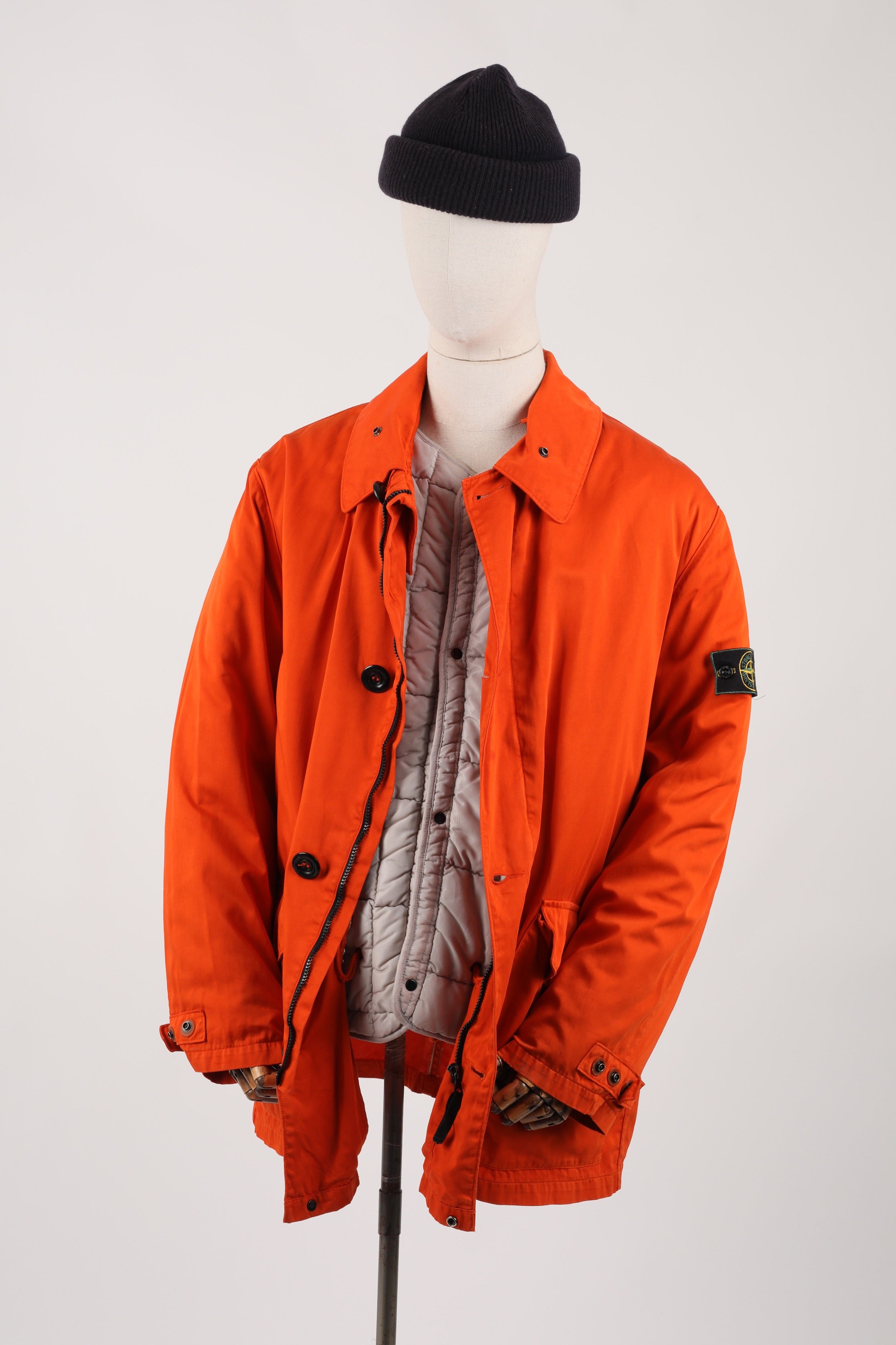 90s Stone Island Raso Gommato jacket (XL) – workingclassherovintage