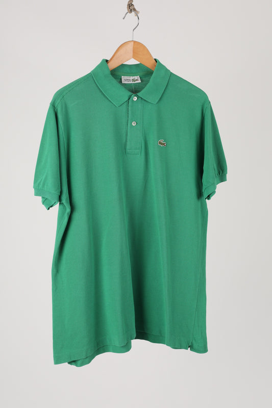 1980s Chemise Lacoste pique cotton polo shirt (7)