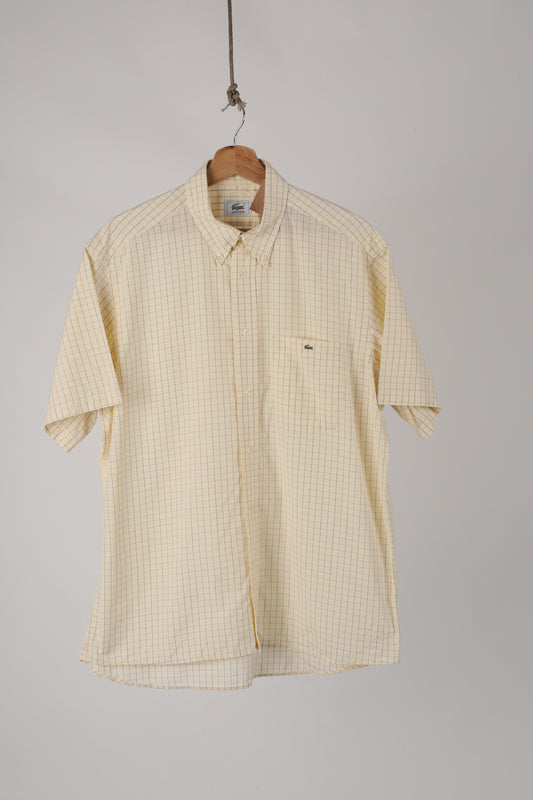 90s Lacoste short sleeve Oxford shirt (41)