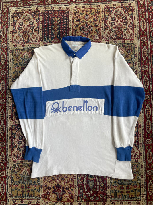 Original 80s Benetton Rugby shirt (S)