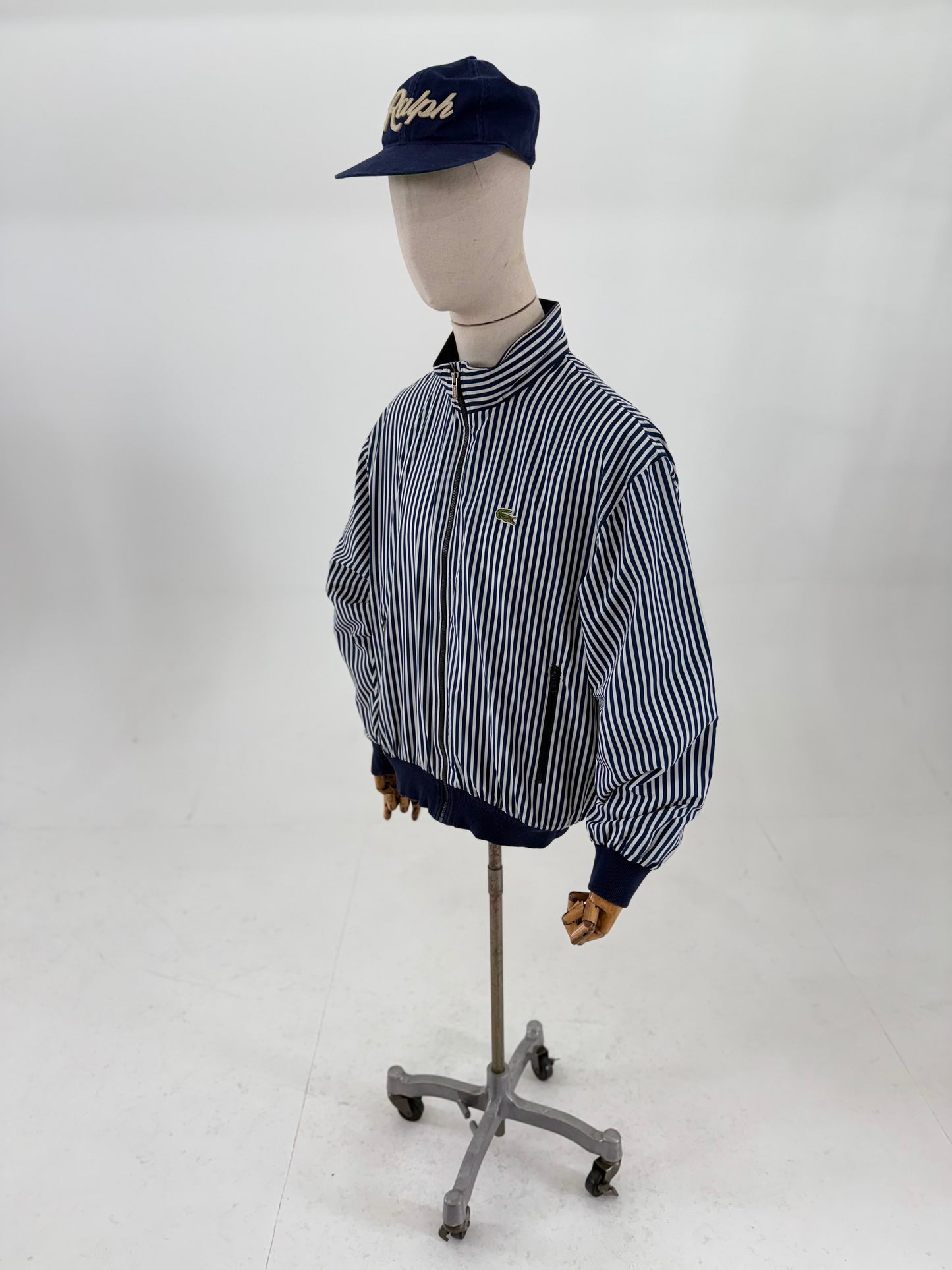 1980s Chemise Lacoste ‘Andy Pandy’ candy stripe jacket (size 5)