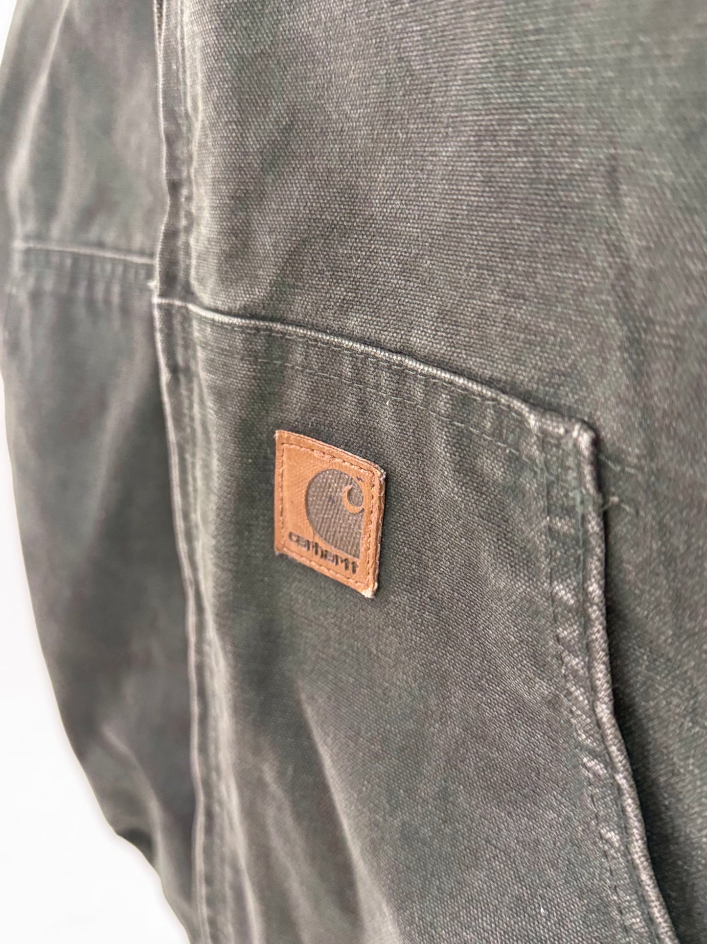 Vintage Carhartt Active jacket J160 Moss green (Large)