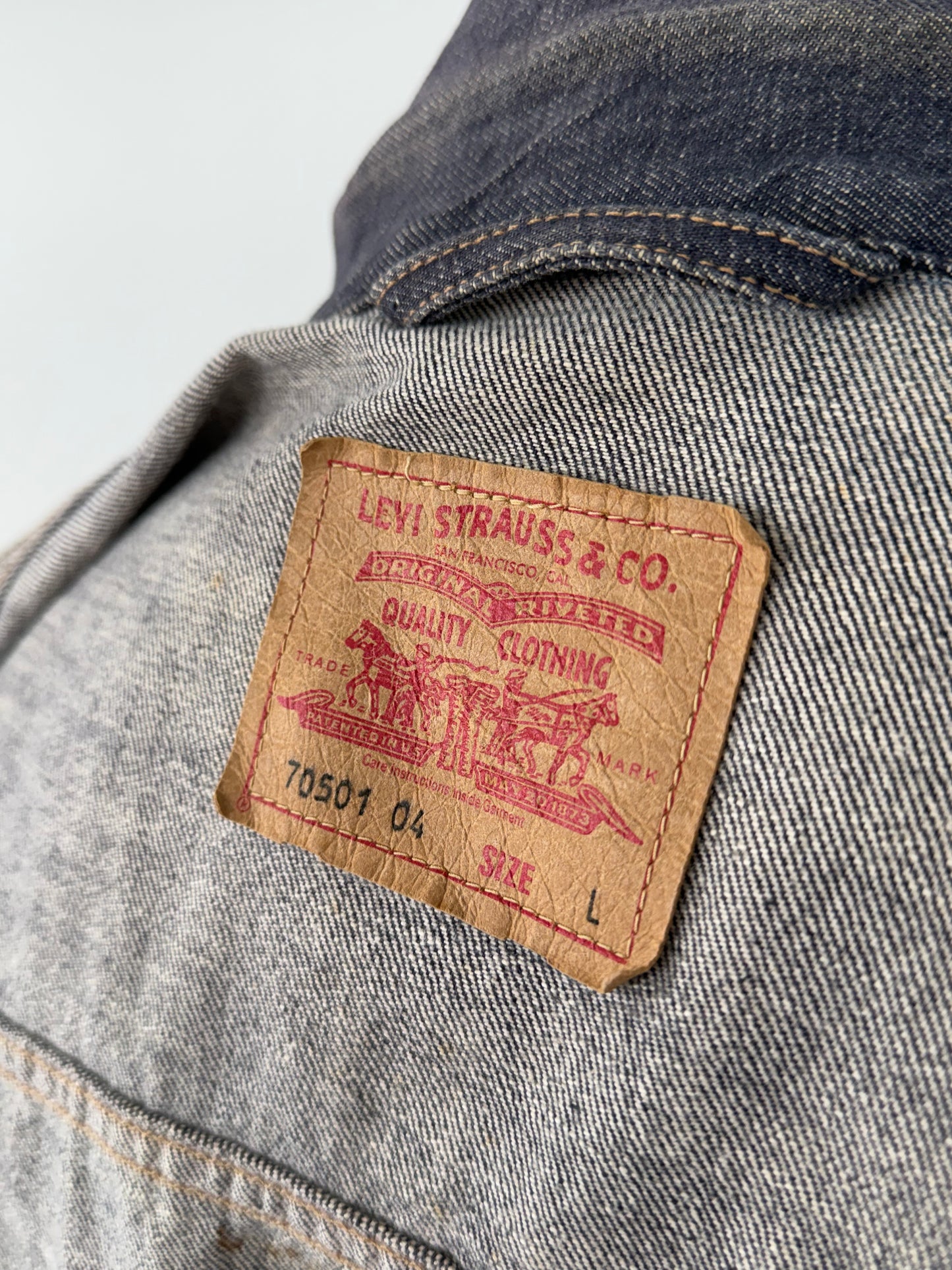 Levi’s 70501 Type 1 denim jacket (Large)