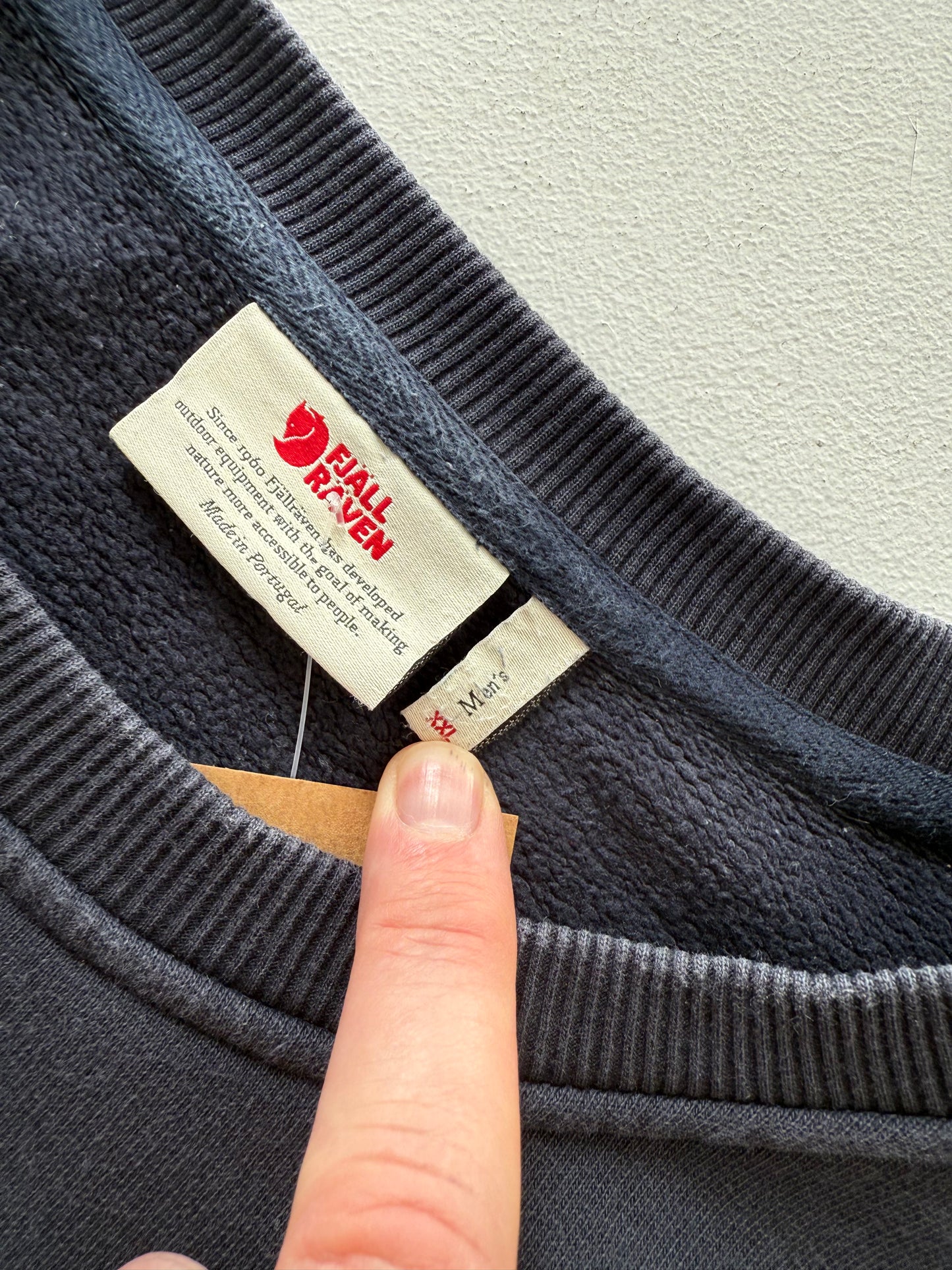 Fjällräven Logo sweater - Navy (XXL)