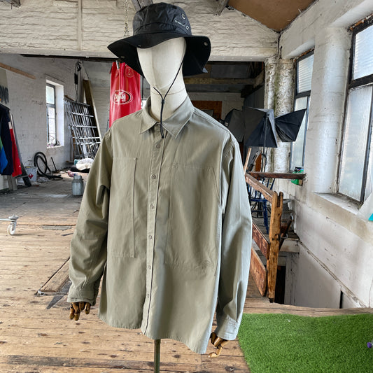 Snow Peak Takibi light ripstop shirt / overshirt - XL