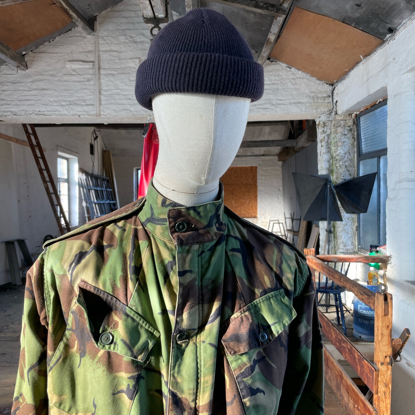 1968 Pattern British DPM Gaberdine camo smock (M)