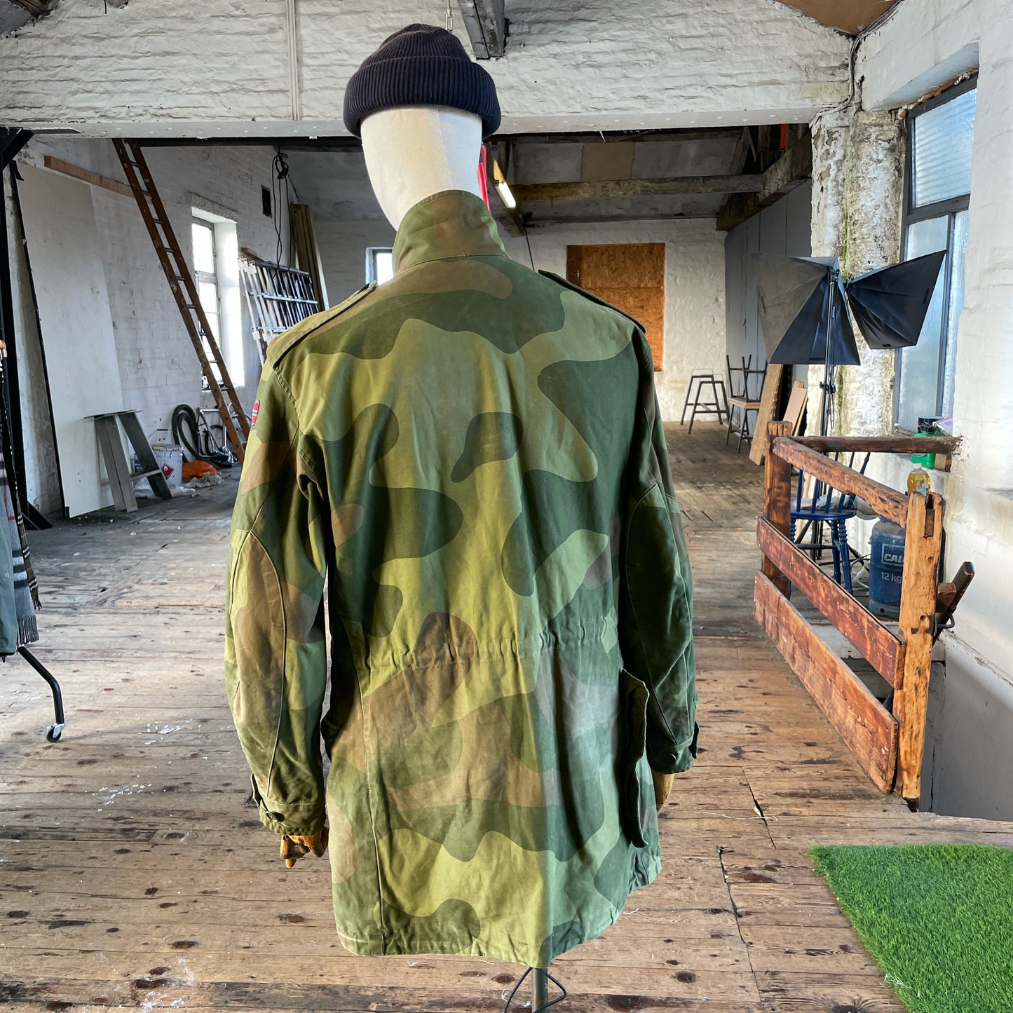 Vintage Norwegian M75 camo field jacket - (M)